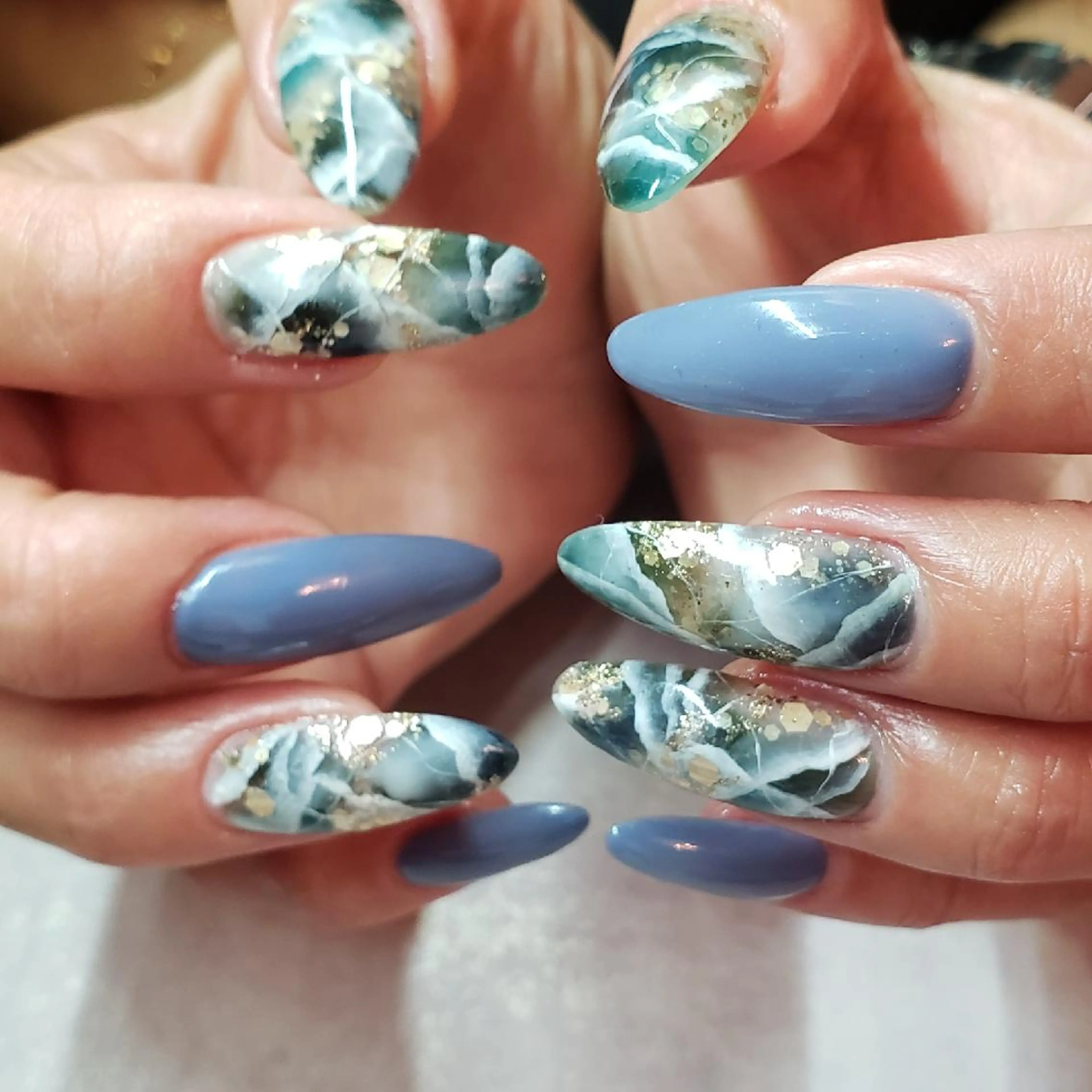 ネイル ジェルネイル ニュアンスネイル パラジェル Nail Allure(ネイル アルーア)所属・Nail Allureのネイルデザイン