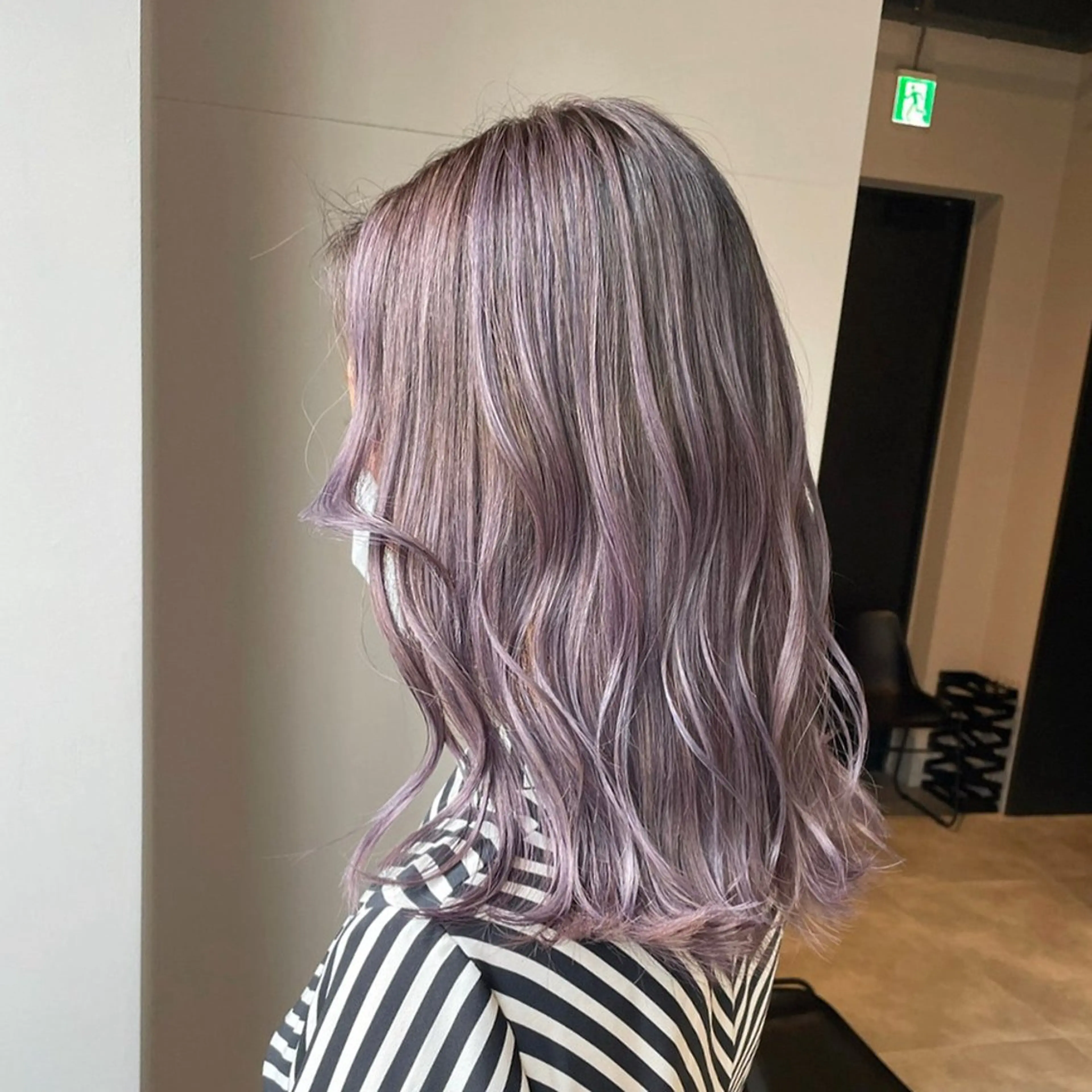 セミロング カラー トリートメント Ameri 新宿所属・新宿/透明感カラー/ 髪質改善/桜良のヘアスタイル