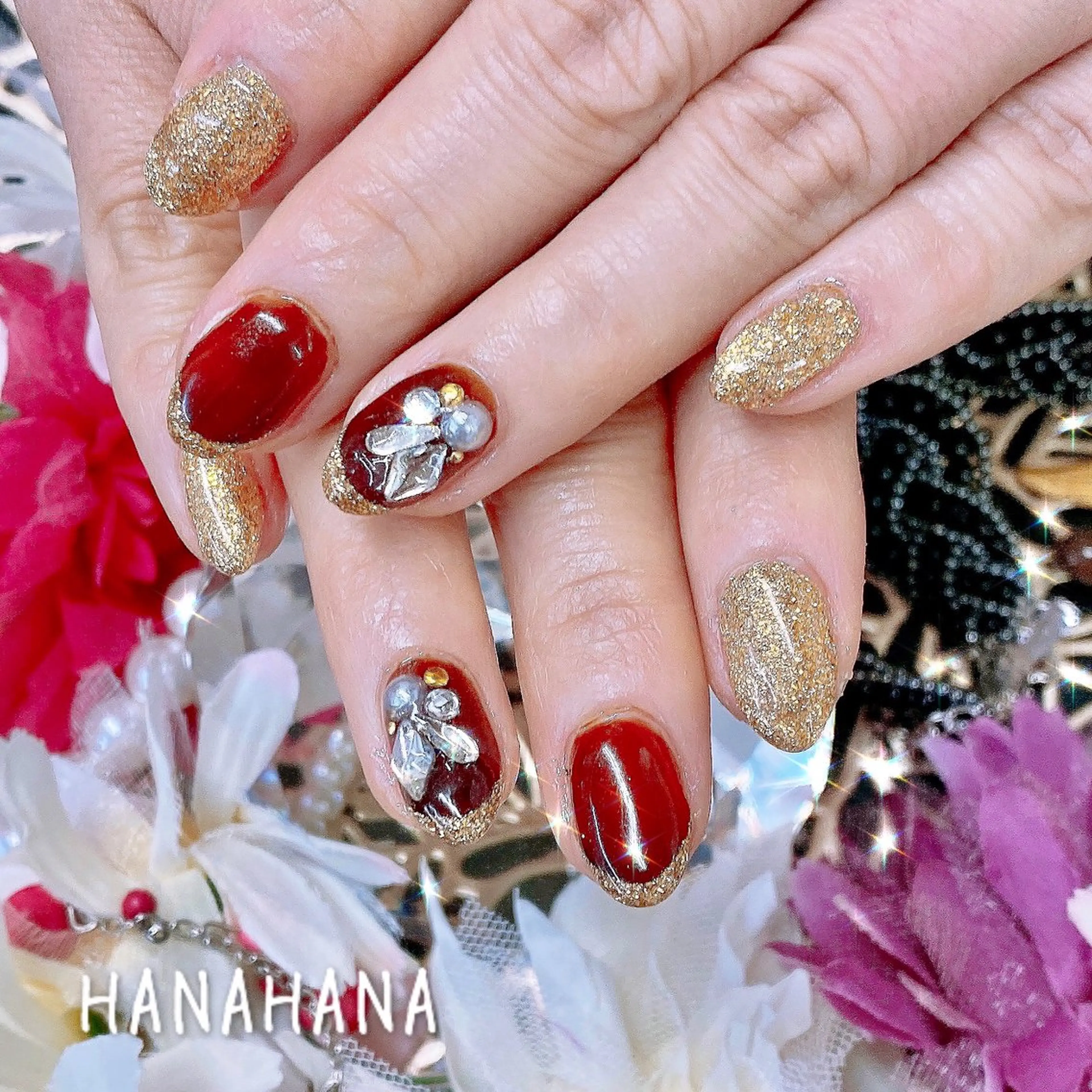 ネイル ジェルネイル HANAHANAのネイルデザイン