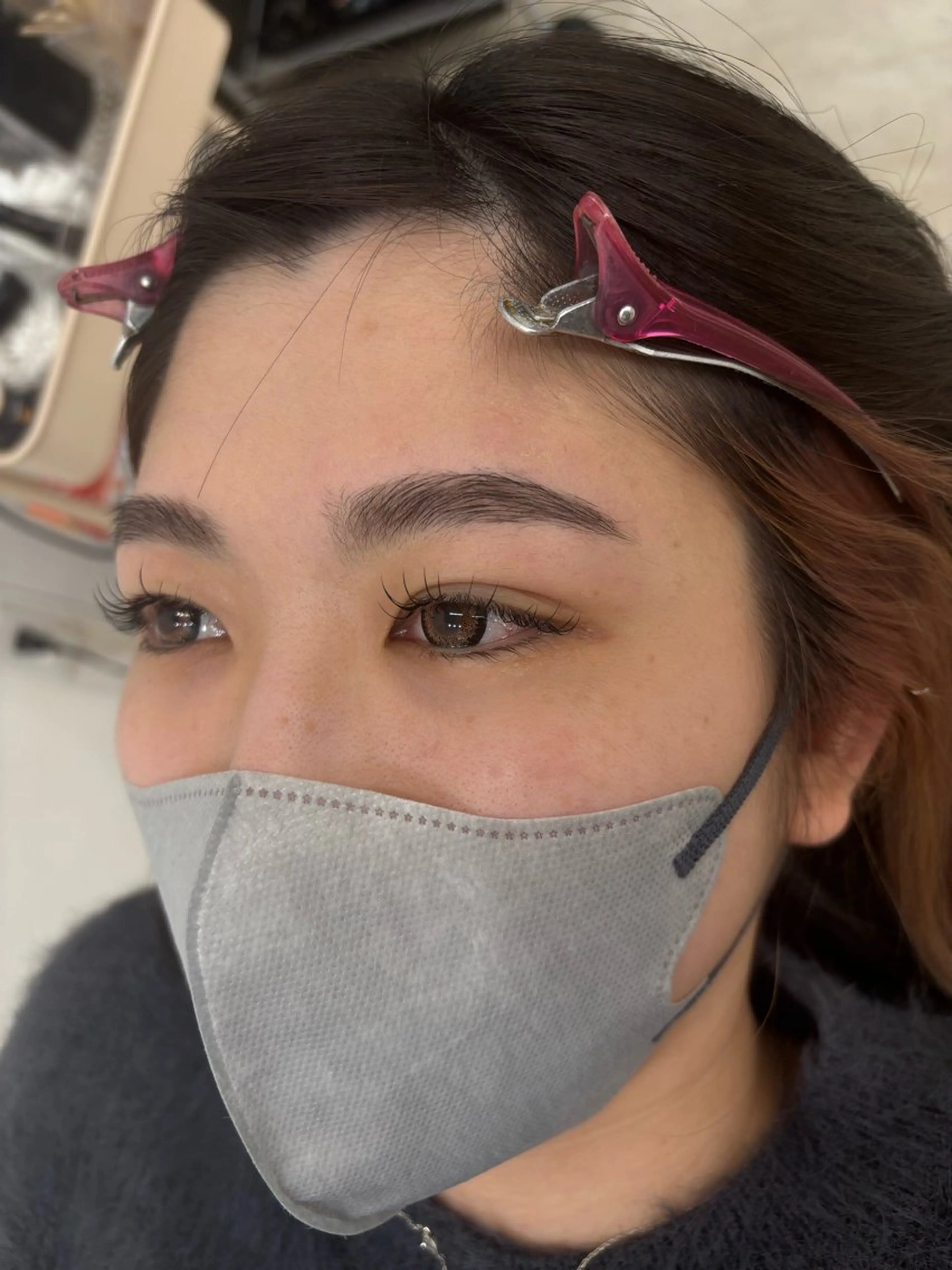 アイブロウ その他(アイブロウ) 酸性縮毛矯正 Coreすずのヘアスタイル