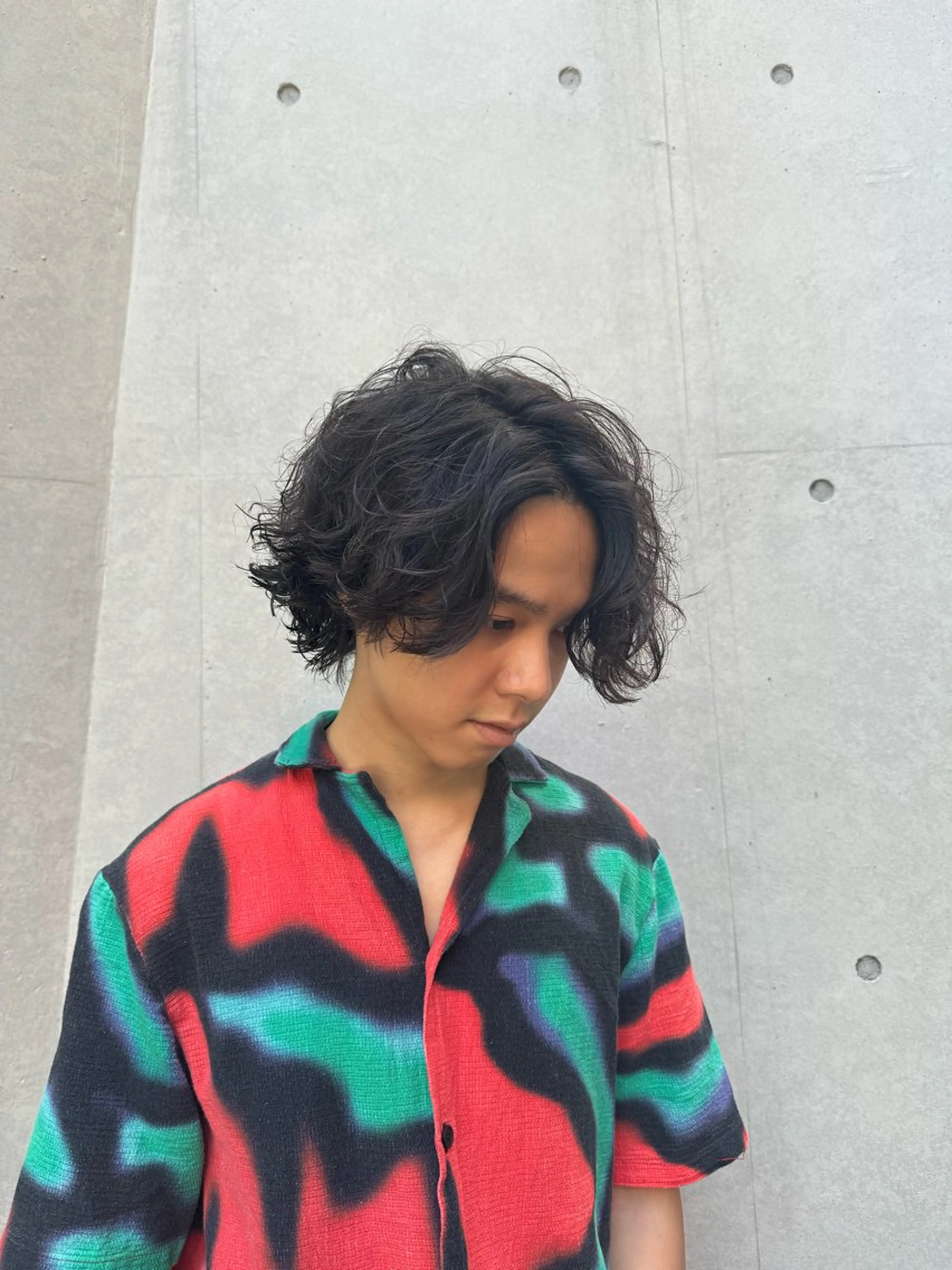 メンズ カット パーマ 大宮/メンズパーマ 関勇也のヘアスタイル