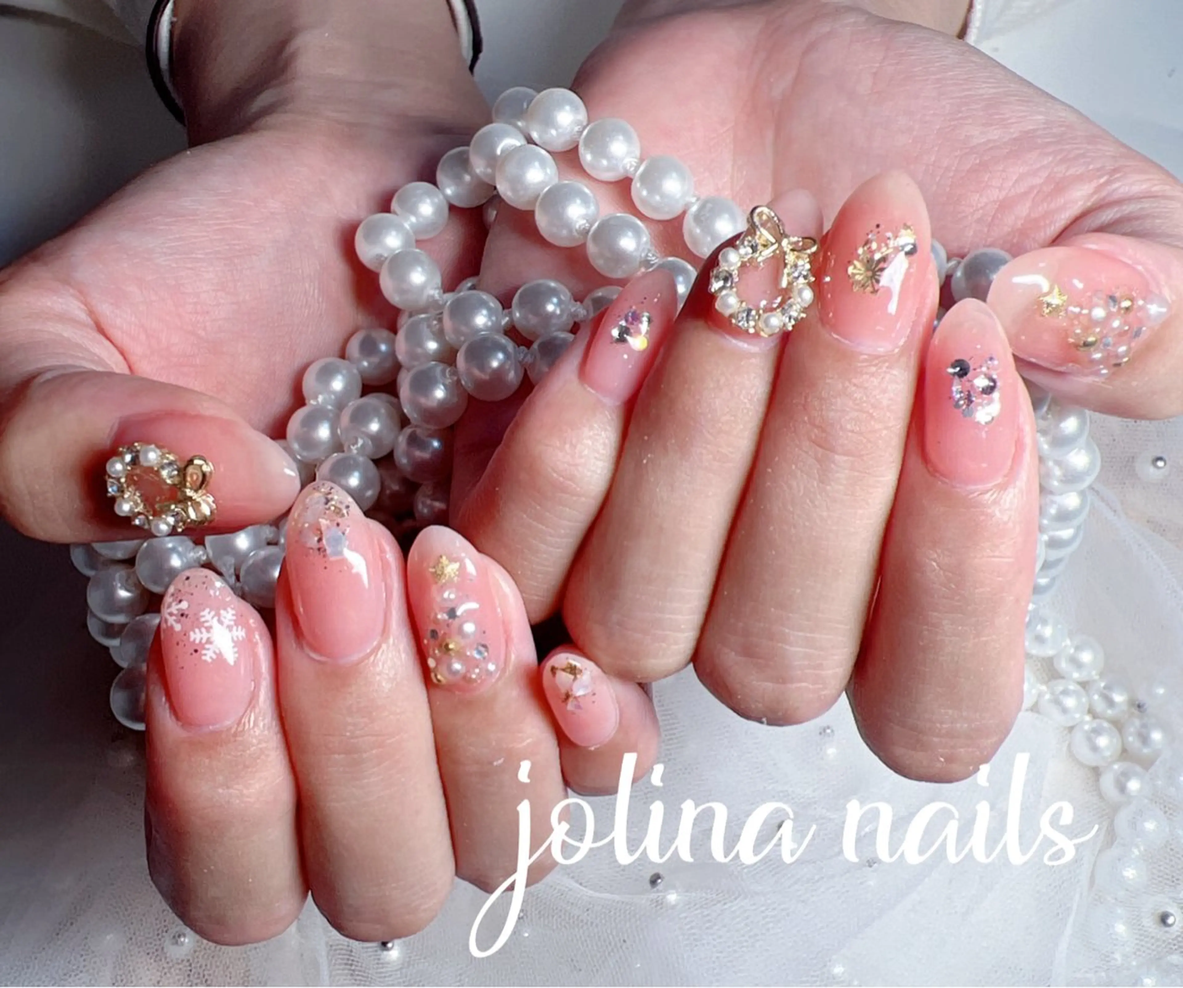 ネイル スカルプネイル ネイルチップ jolina nails鶴見店のネイルデザイン
