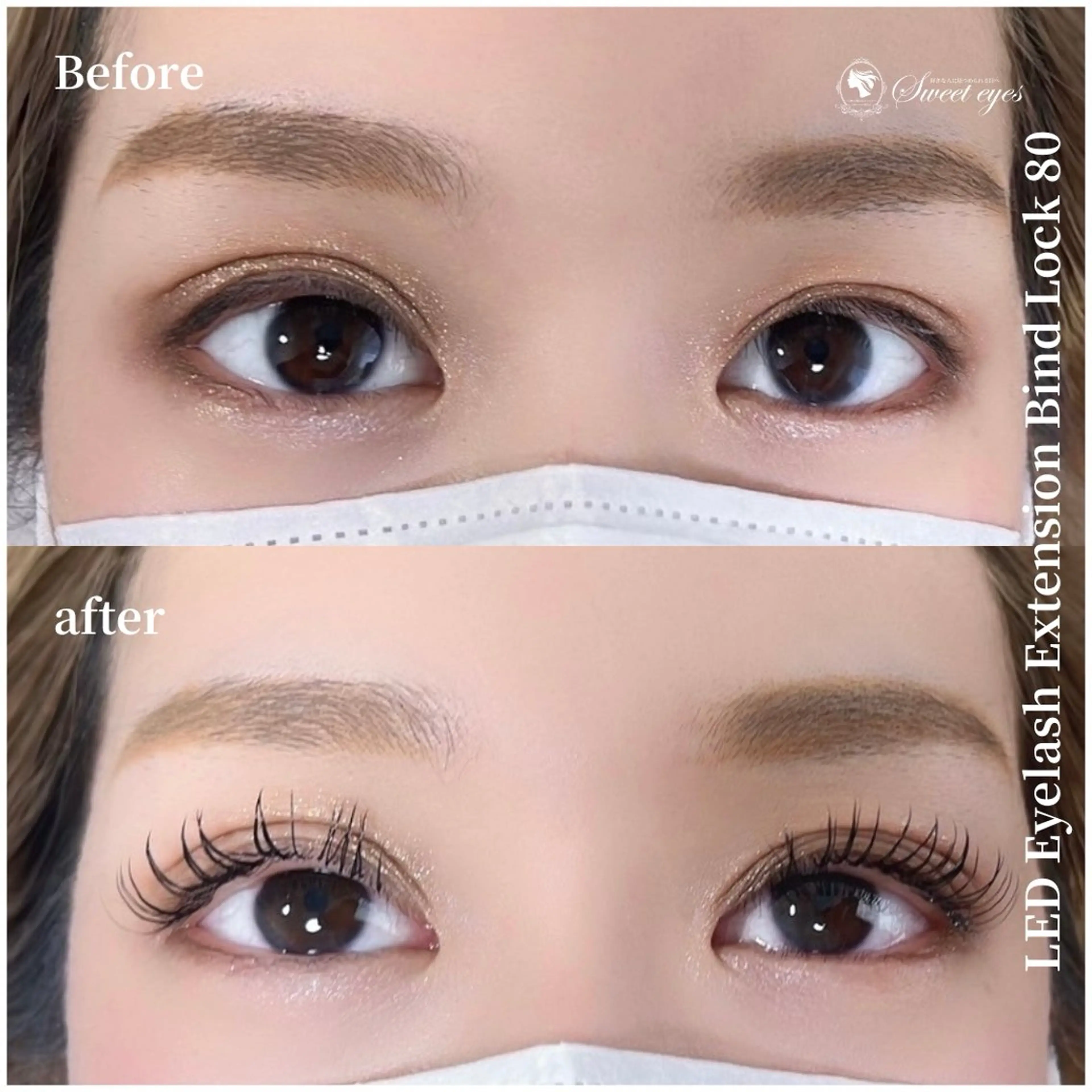 マツエク・マツパ バインドロック マツエク Sweeteyes 金山店のマツエク・マツパデザイン