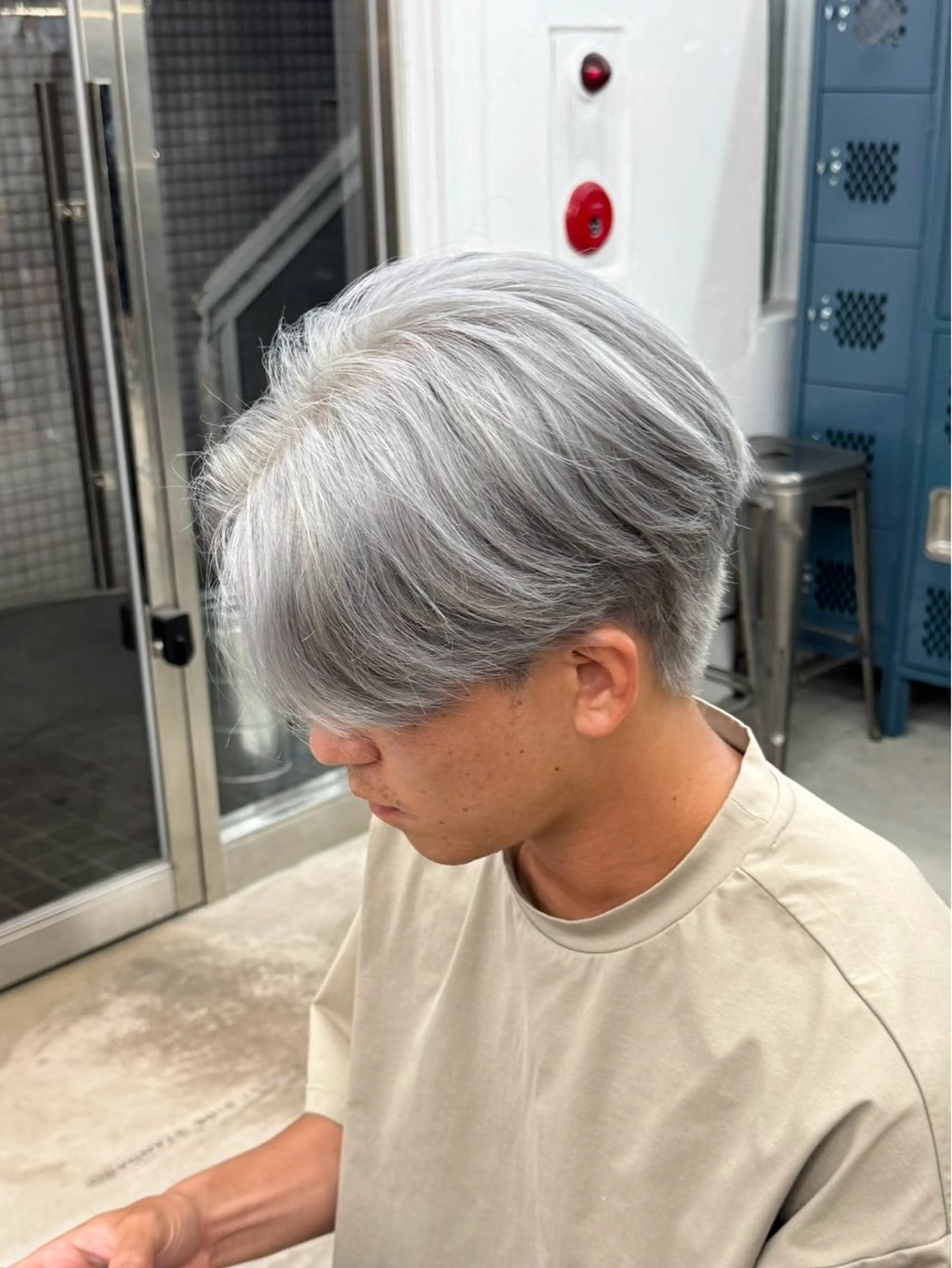 ショート カラー メンズ ヘアカラー STELLA所属・メンズ特化美容師 tassyのヘアスタイル