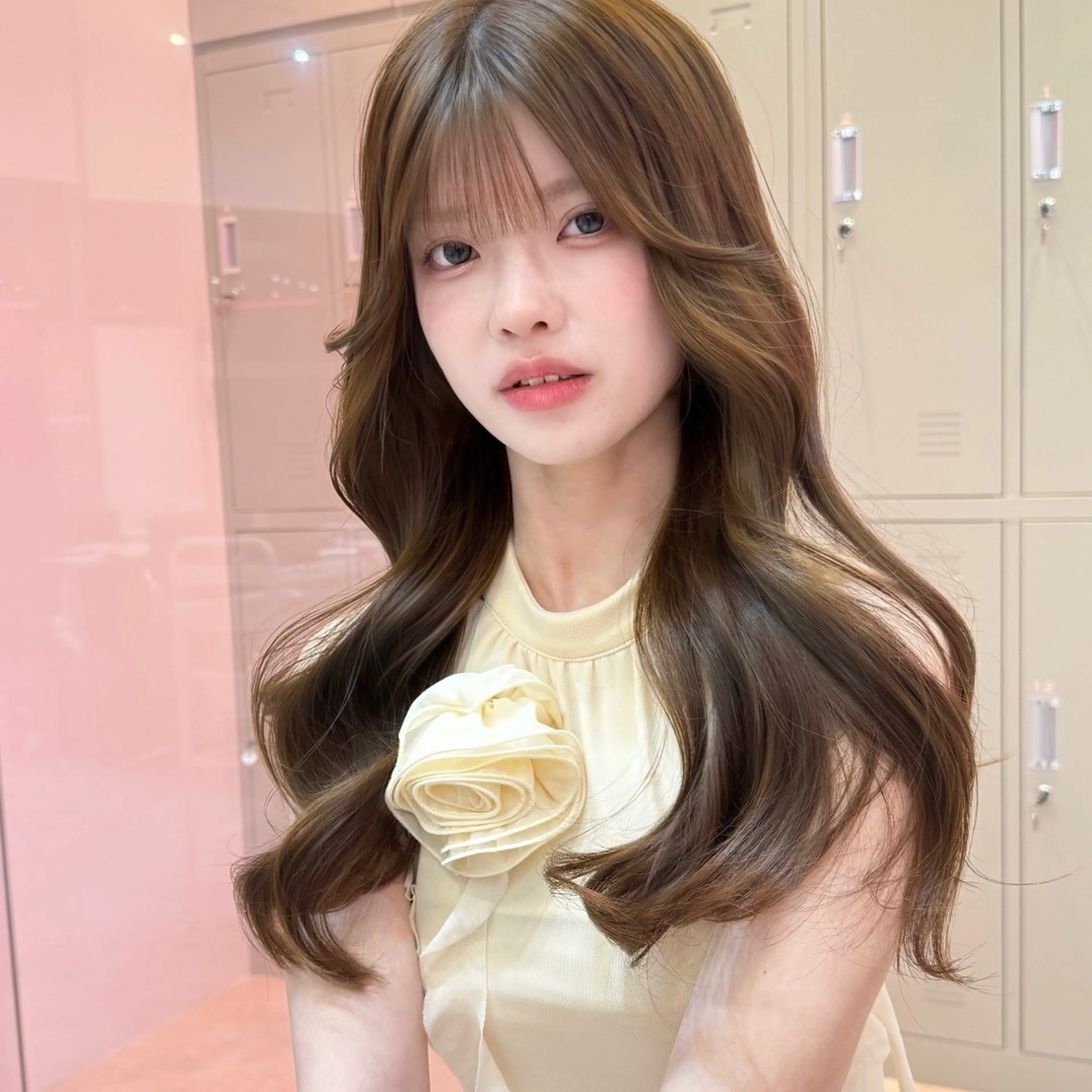 ロング カラー 上品うるツヤ韓国ヘア 🤍Hana/川崎のヘアスタイル