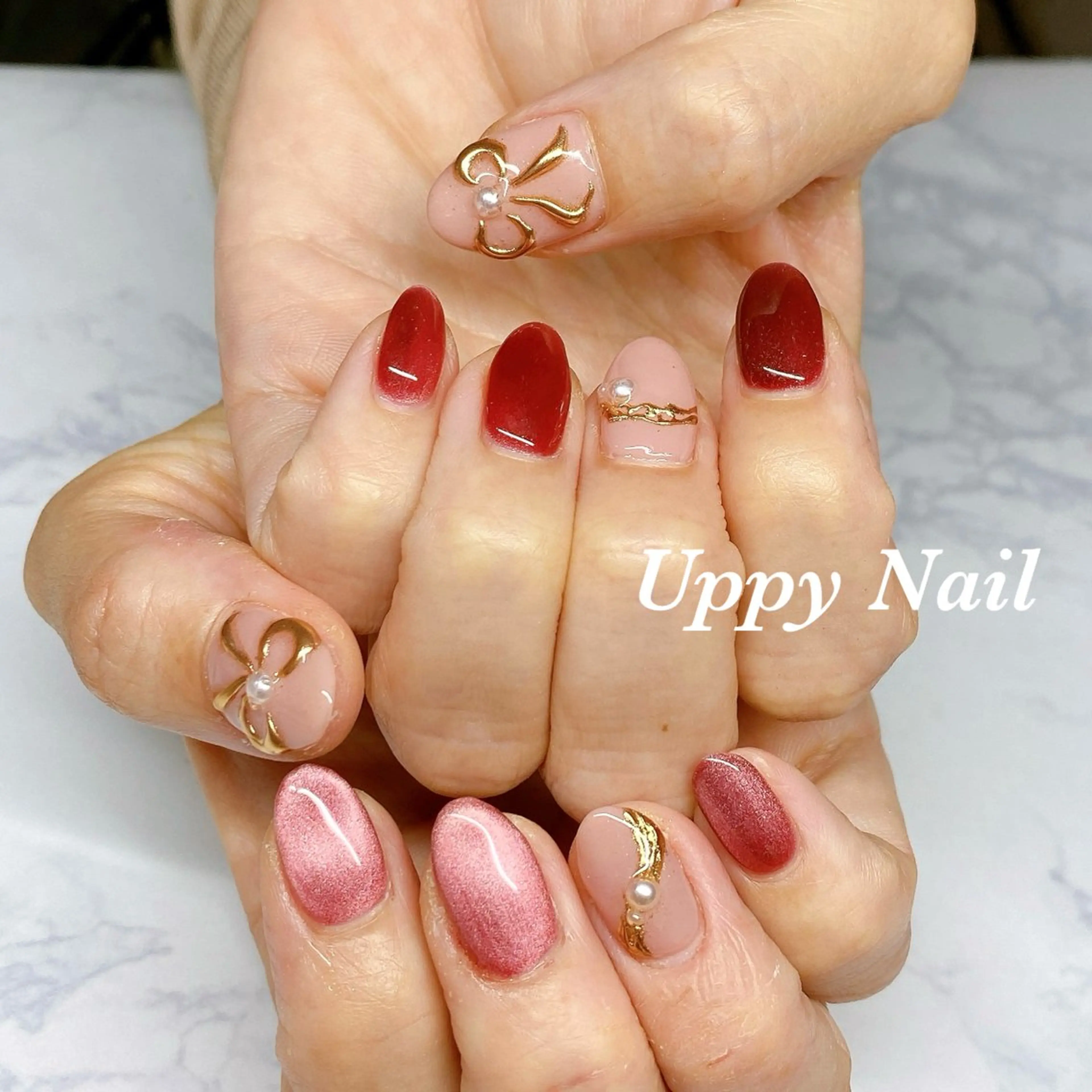 ネイル ハンドネイル Uppy Nail ukyoのネイルデザイン
