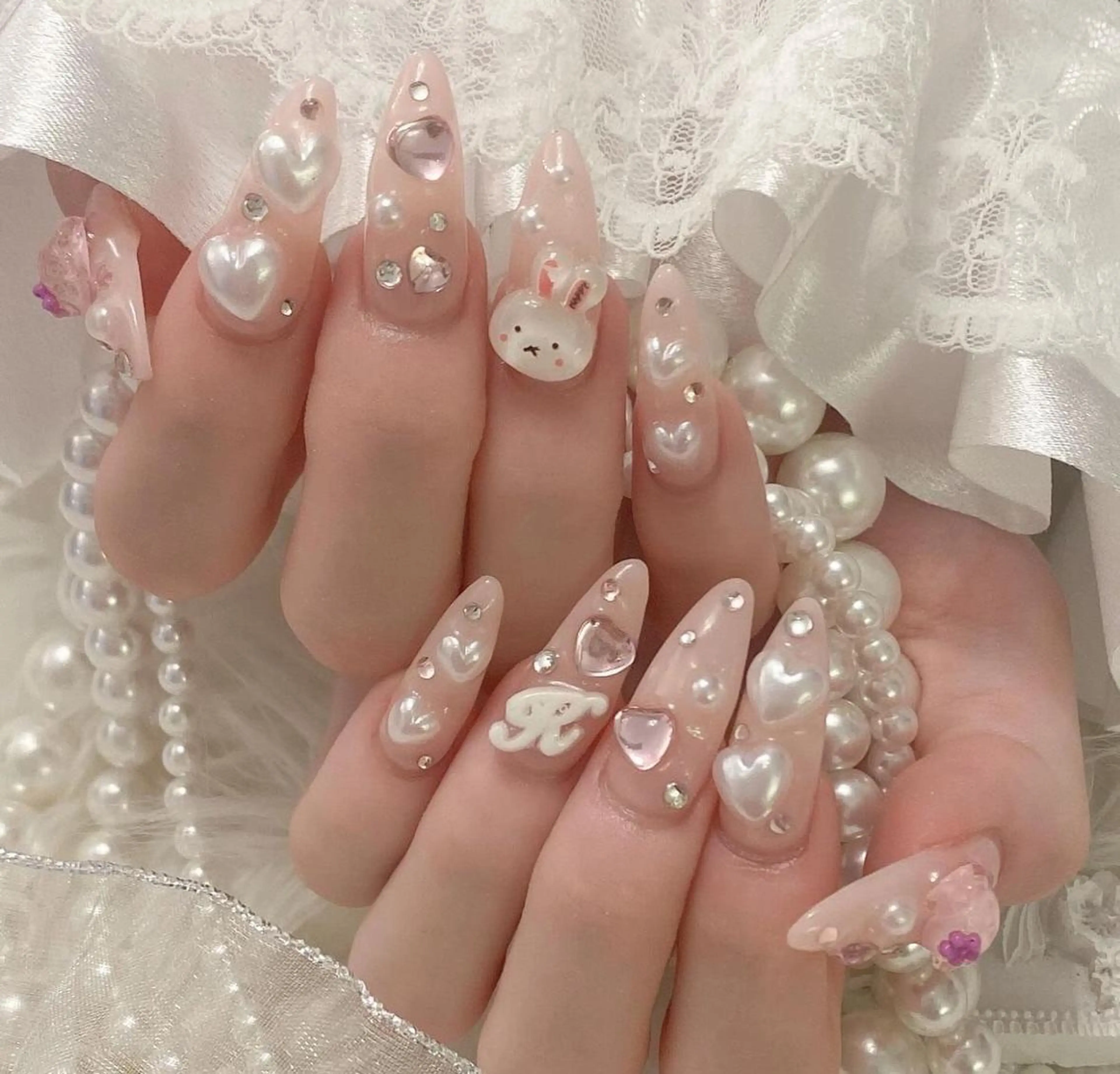 ネイル 韓国ネイル ワンホンネイル ハンドネイル 💫fein. nail💫のネイルデザイン