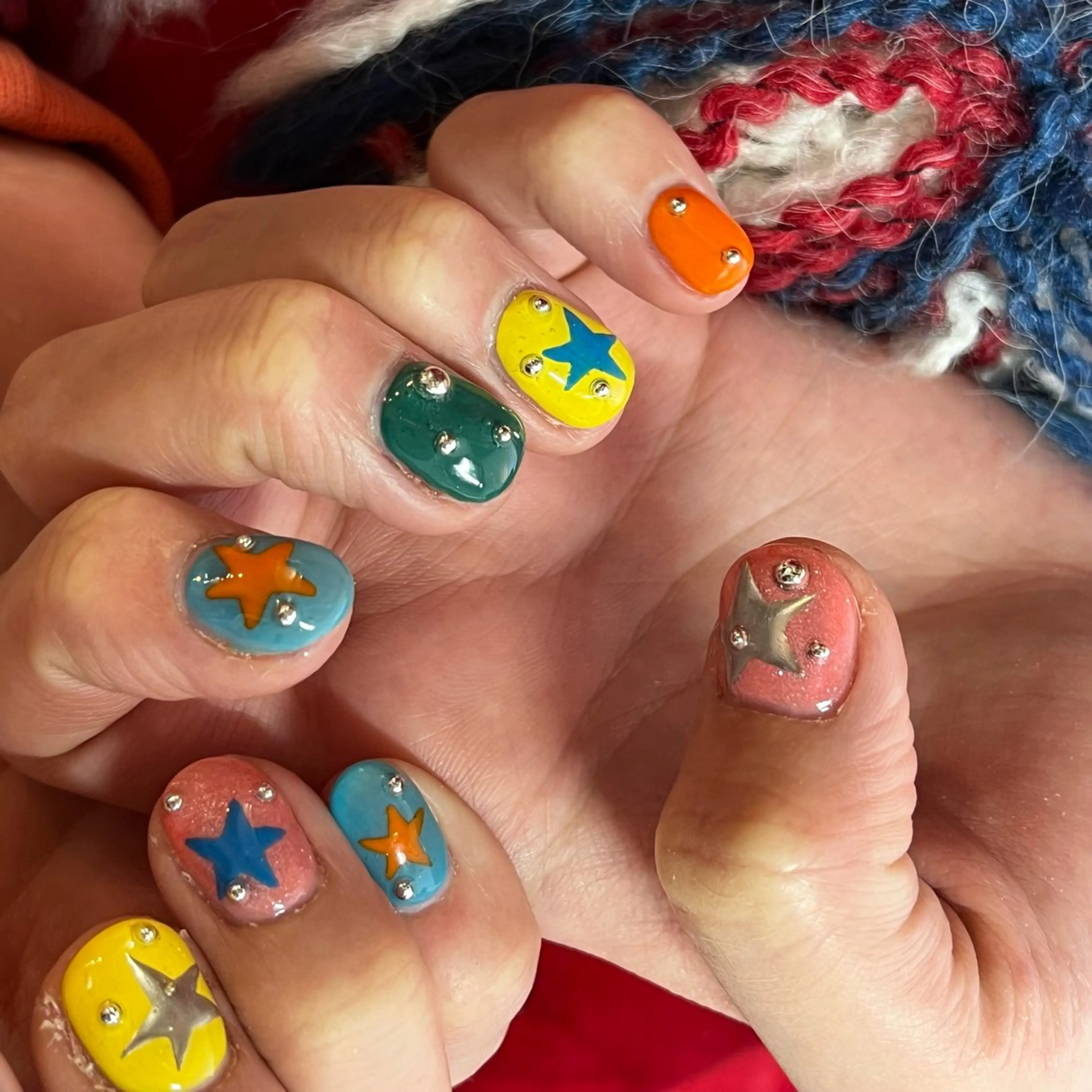 ネイル 文 /個性派ネイルのネイルデザイン