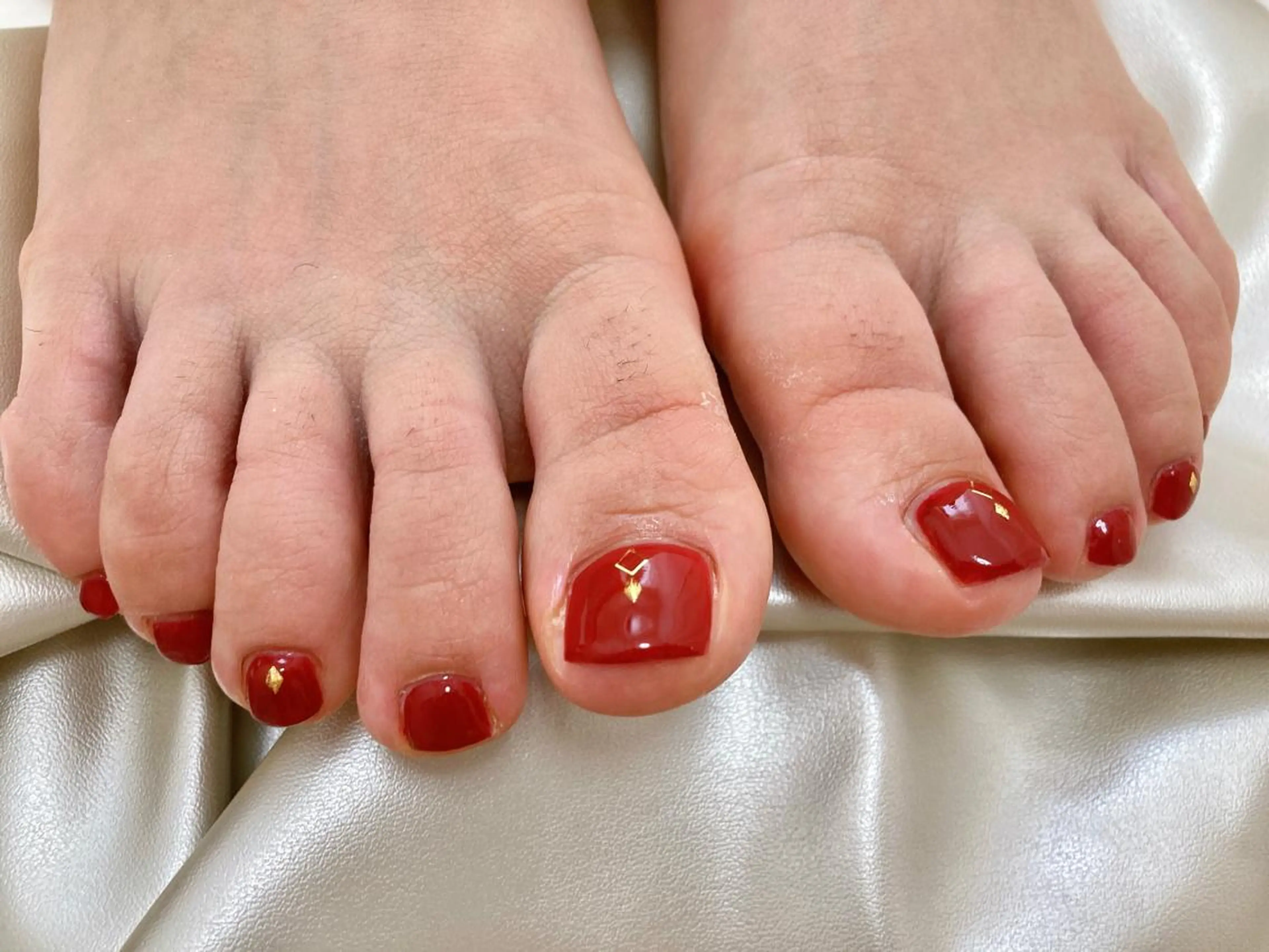 ネイル フットネイル Mogu nail 二子玉川のネイルデザイン