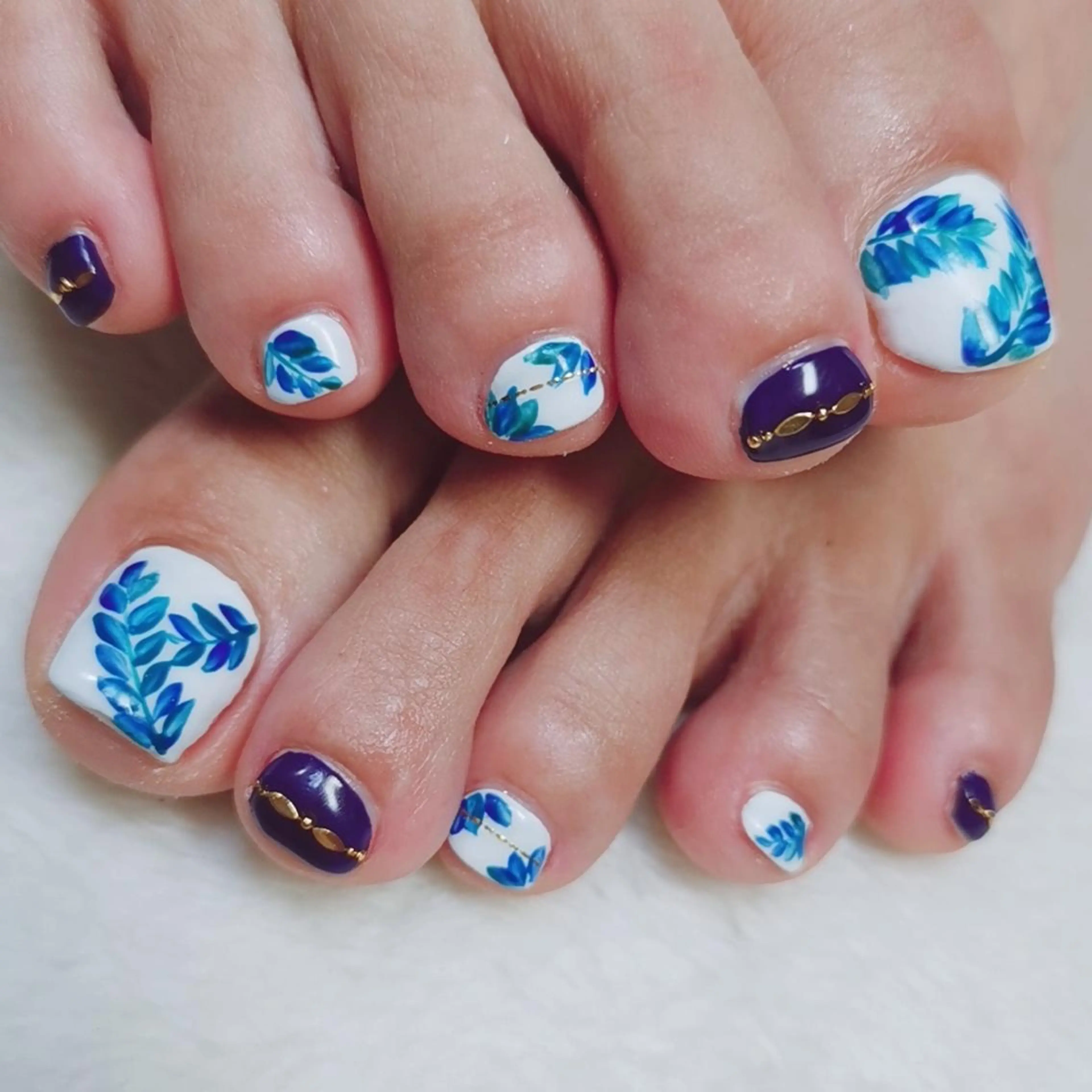 ネイル 持ち込み フットネイル reve あやののネイルデザイン