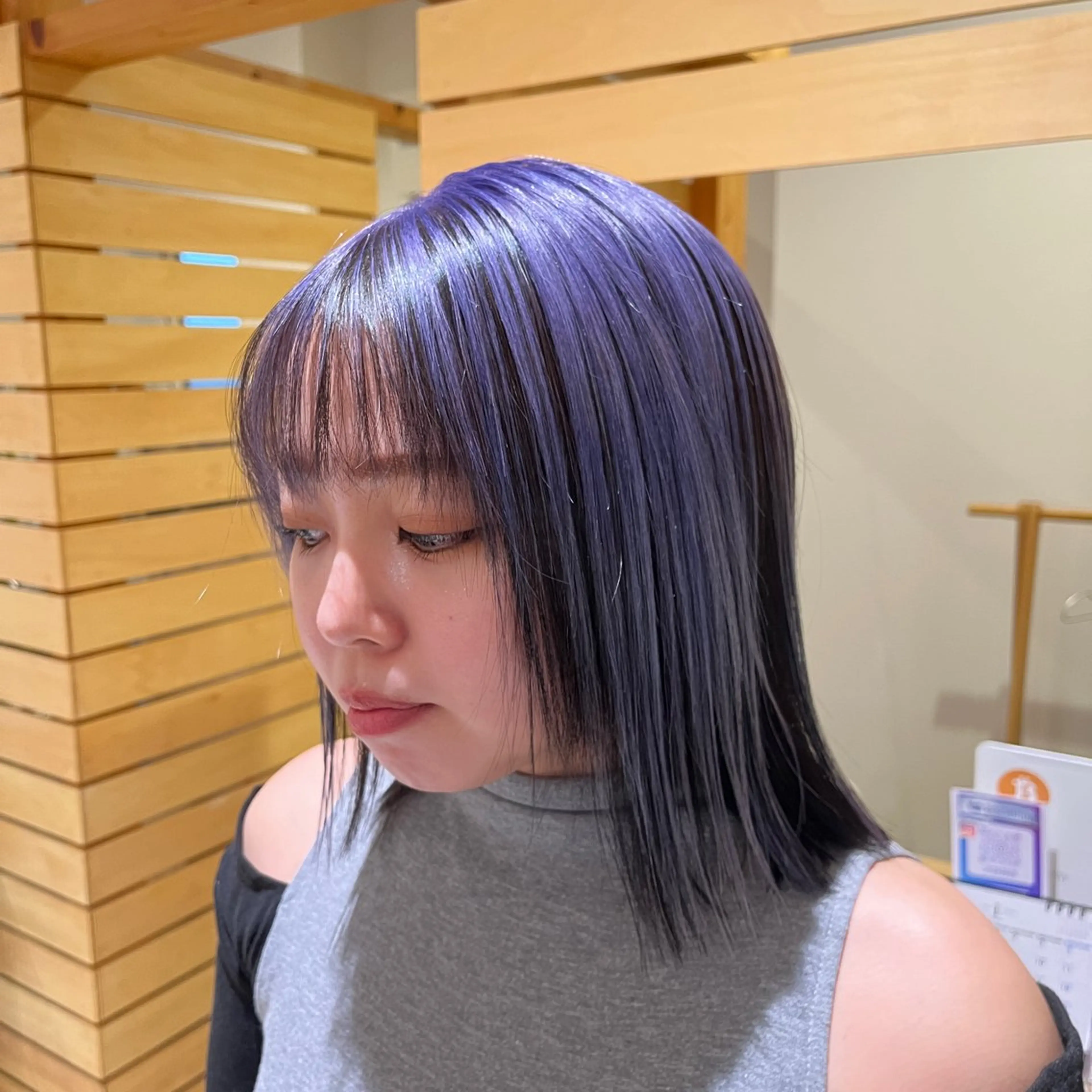 ミディアム カラー ブリーチ ヘアカラー トリートメント RUBEUS【ルベウス】所属・✨艶々カラー🎨 杉本賢人のヘアスタイル