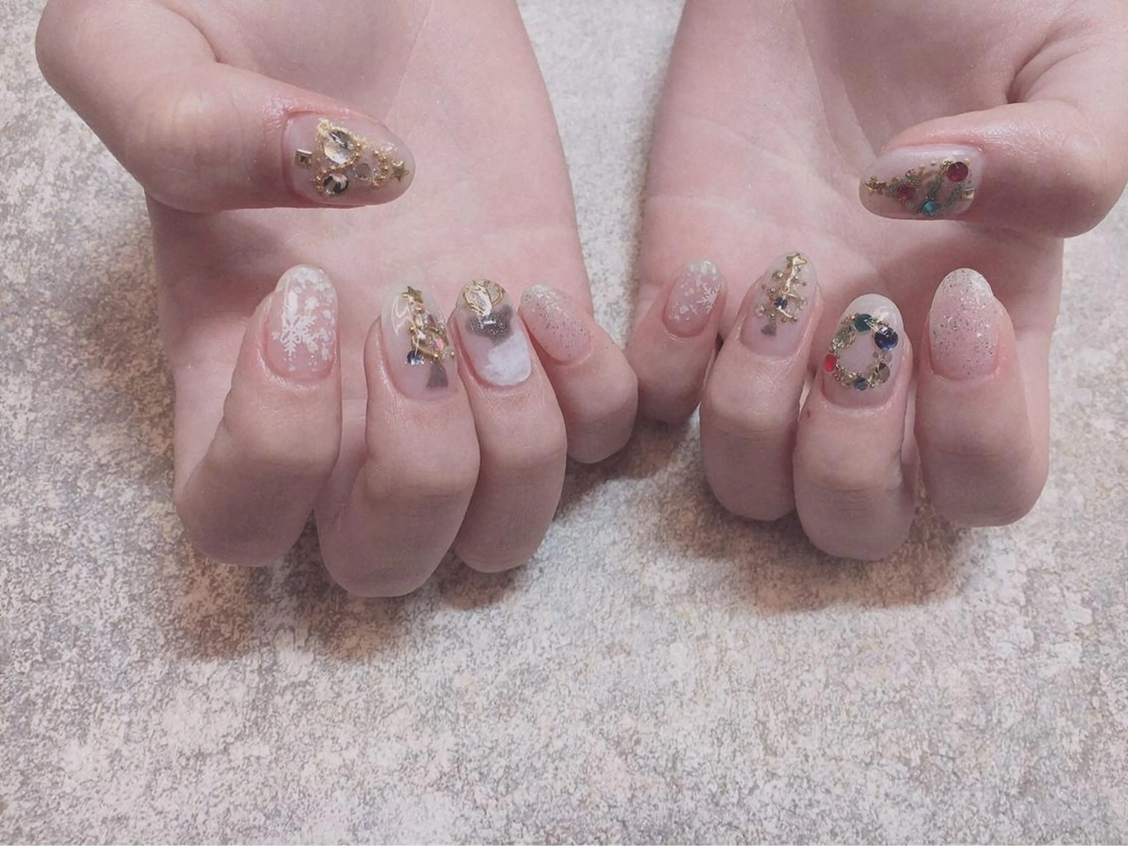 ネイル ハンドネイル LOVE NAIL 💕Sonoのネイルデザイン