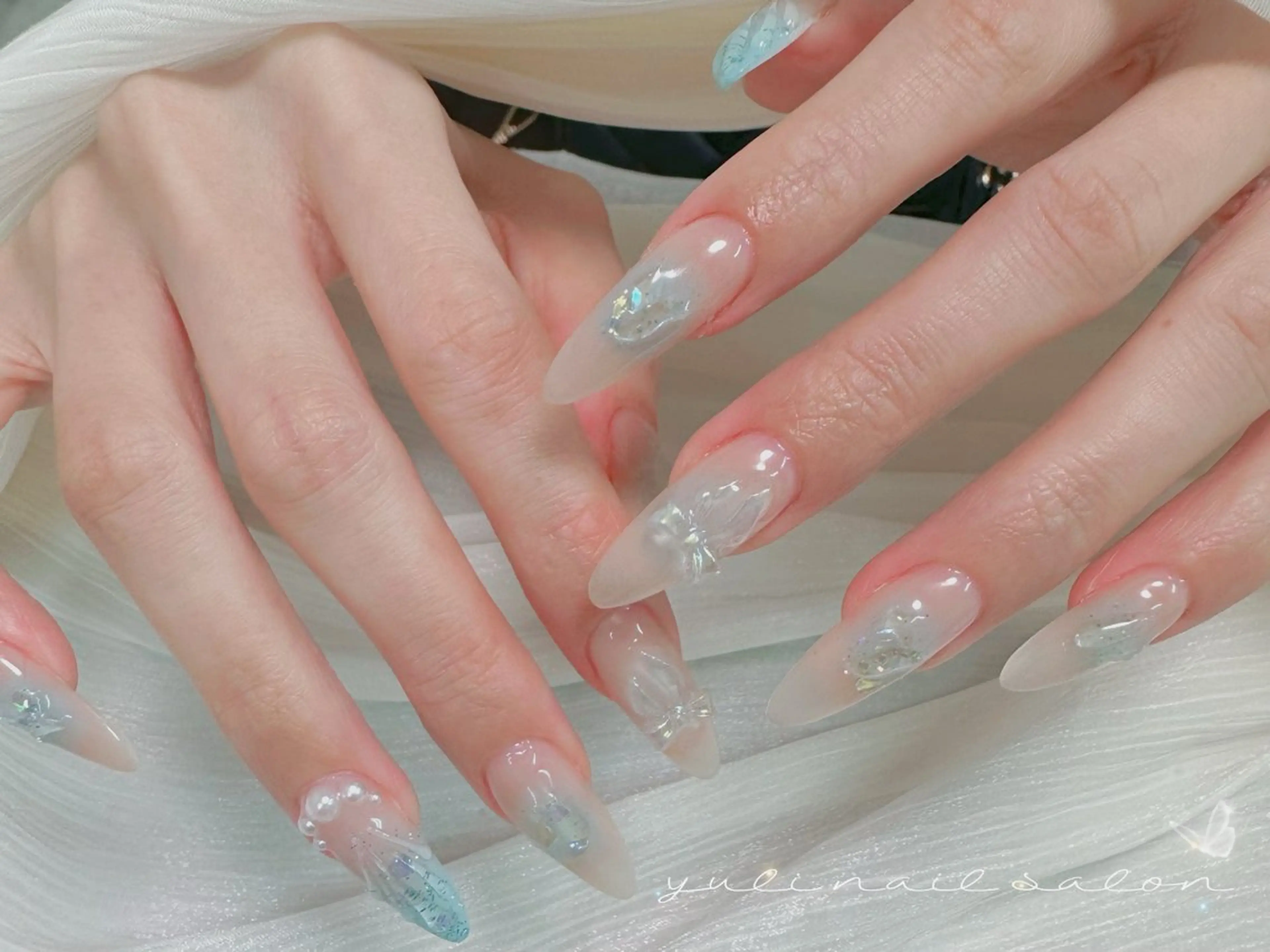 ネイル ハンドネイル 🎀YULI_ Nail 🎀新宿店のネイルデザイン