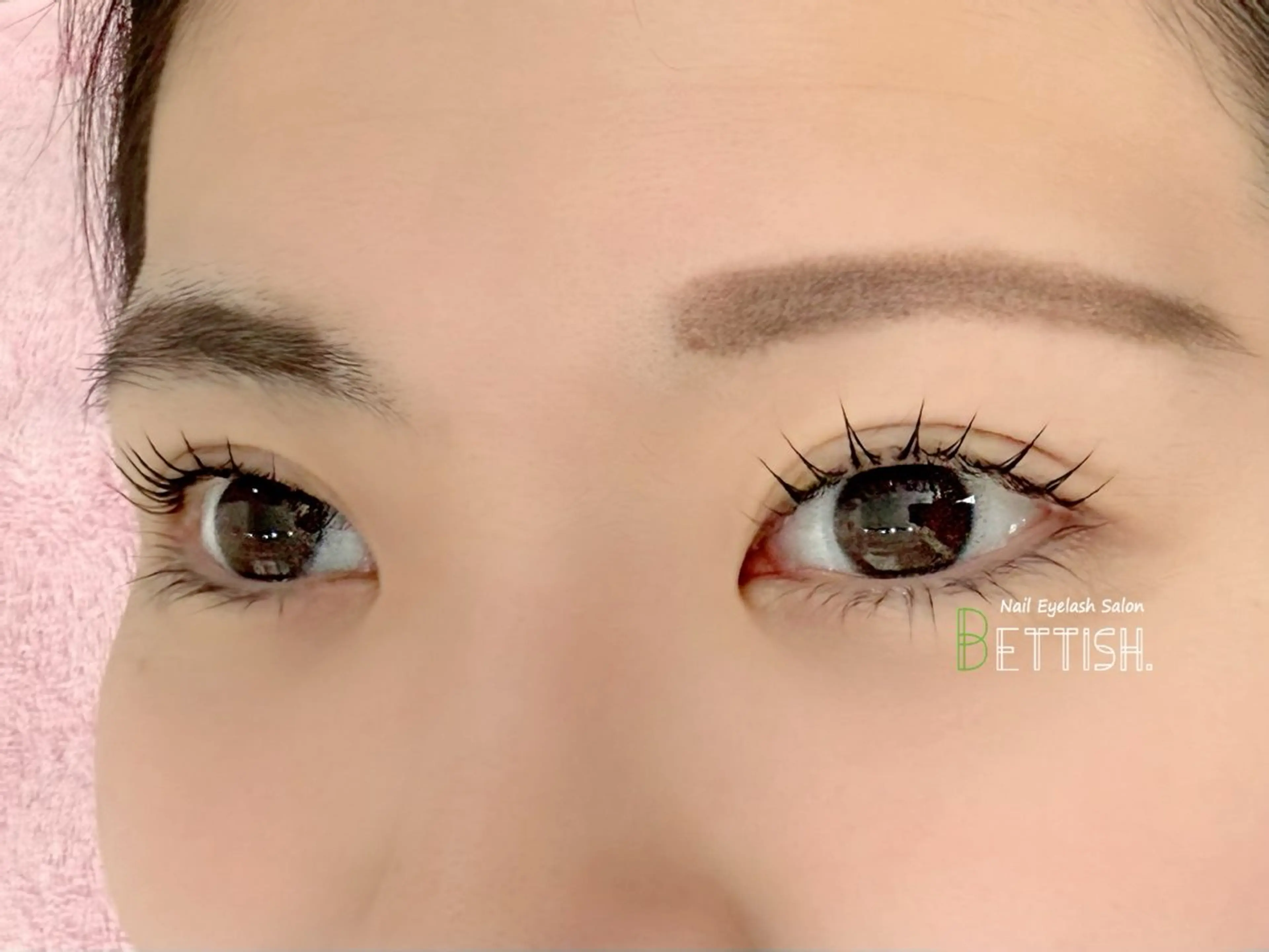 マツエク・マツパ マツパ BETTISH. HARUKA☺︎のマツエク・マツパデザイン