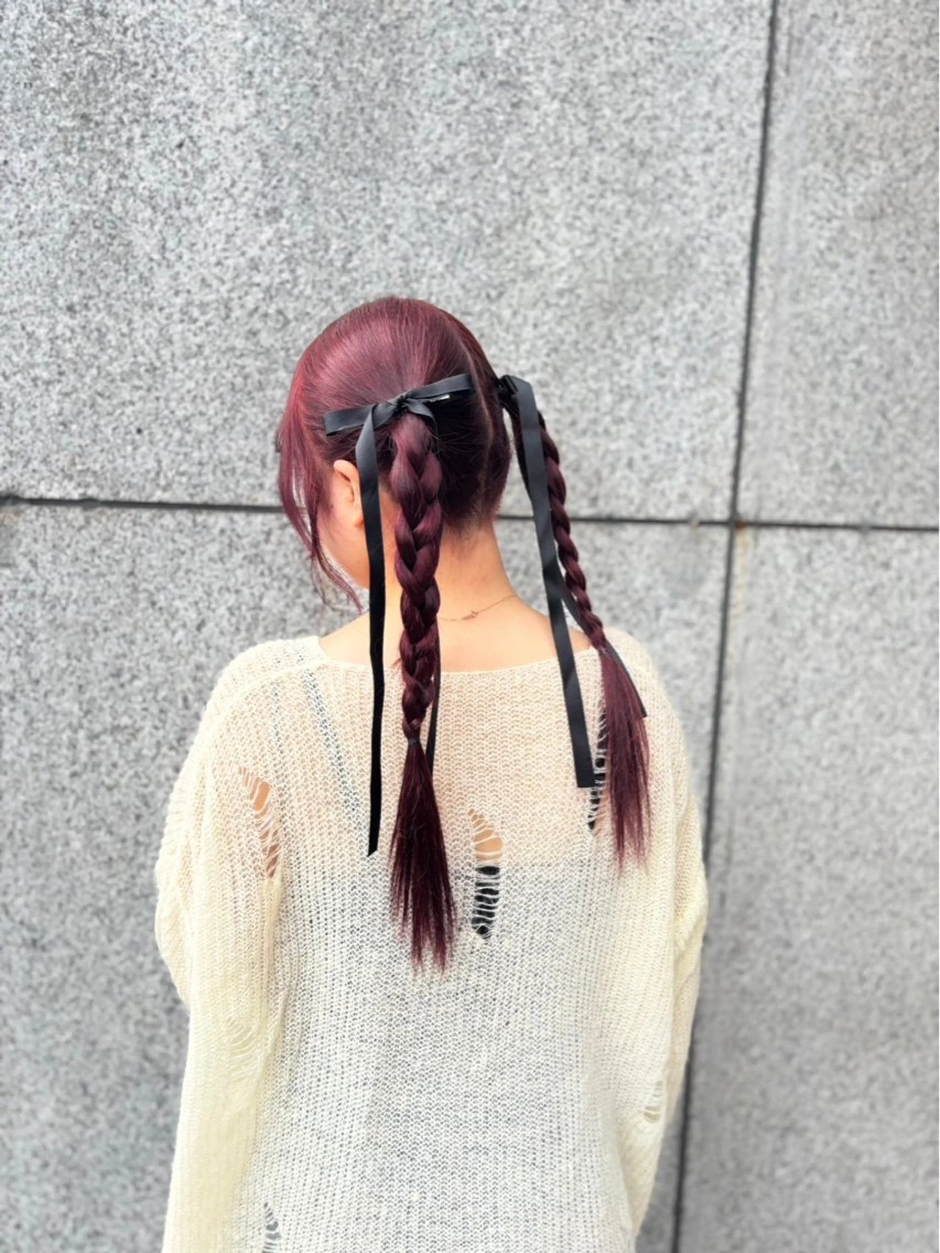 ロング カラー 🤍韓国大人っぽ ベージュMAI🤍のヘアスタイル