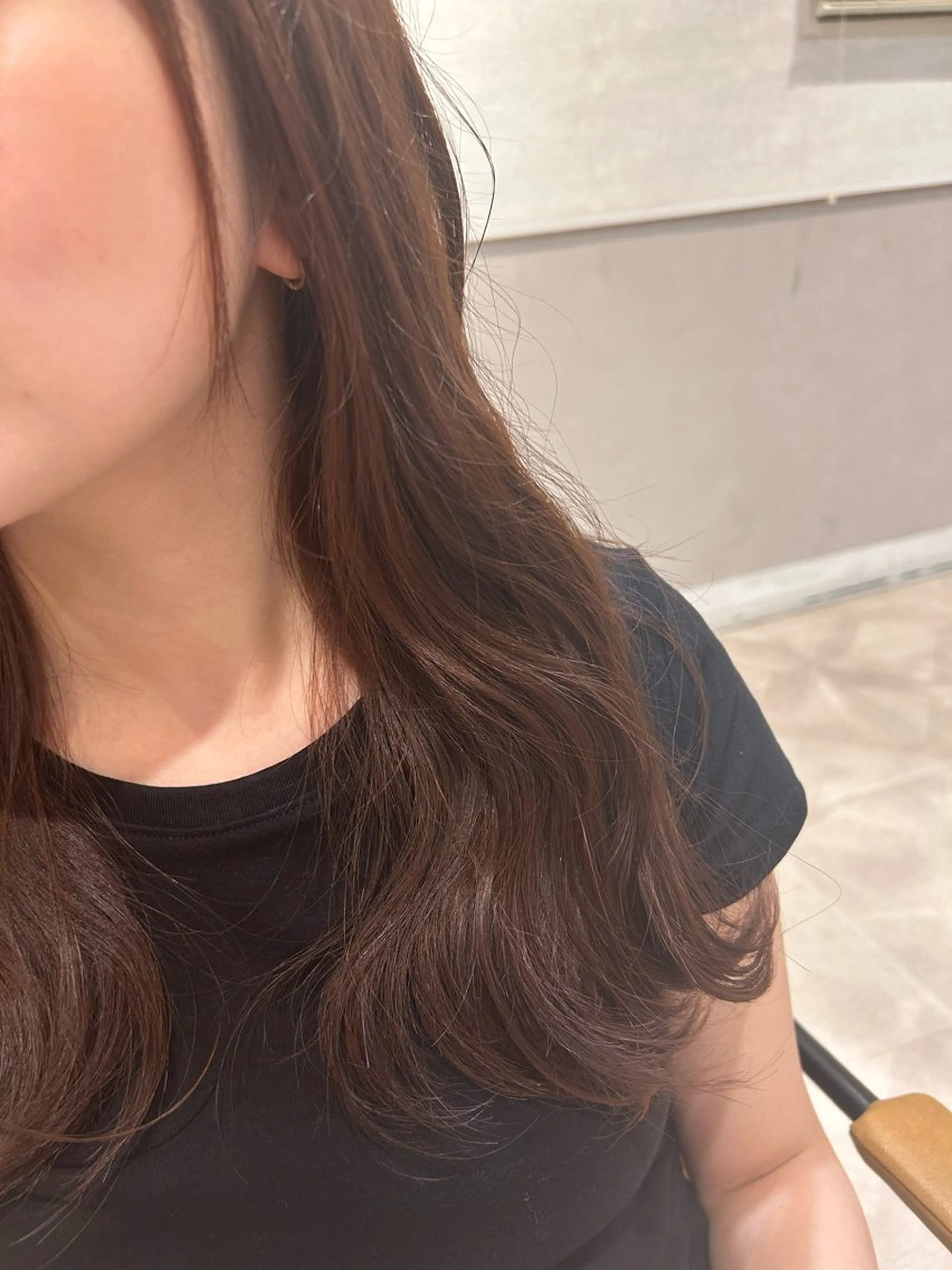 ロング カラー ブラウンカラー オレンジ オレンジブラウン La Bonheur hair Olivier北千住店【ラボヌールヘアーオリヴィエ】所属・RAN 🎀のヘアスタイル