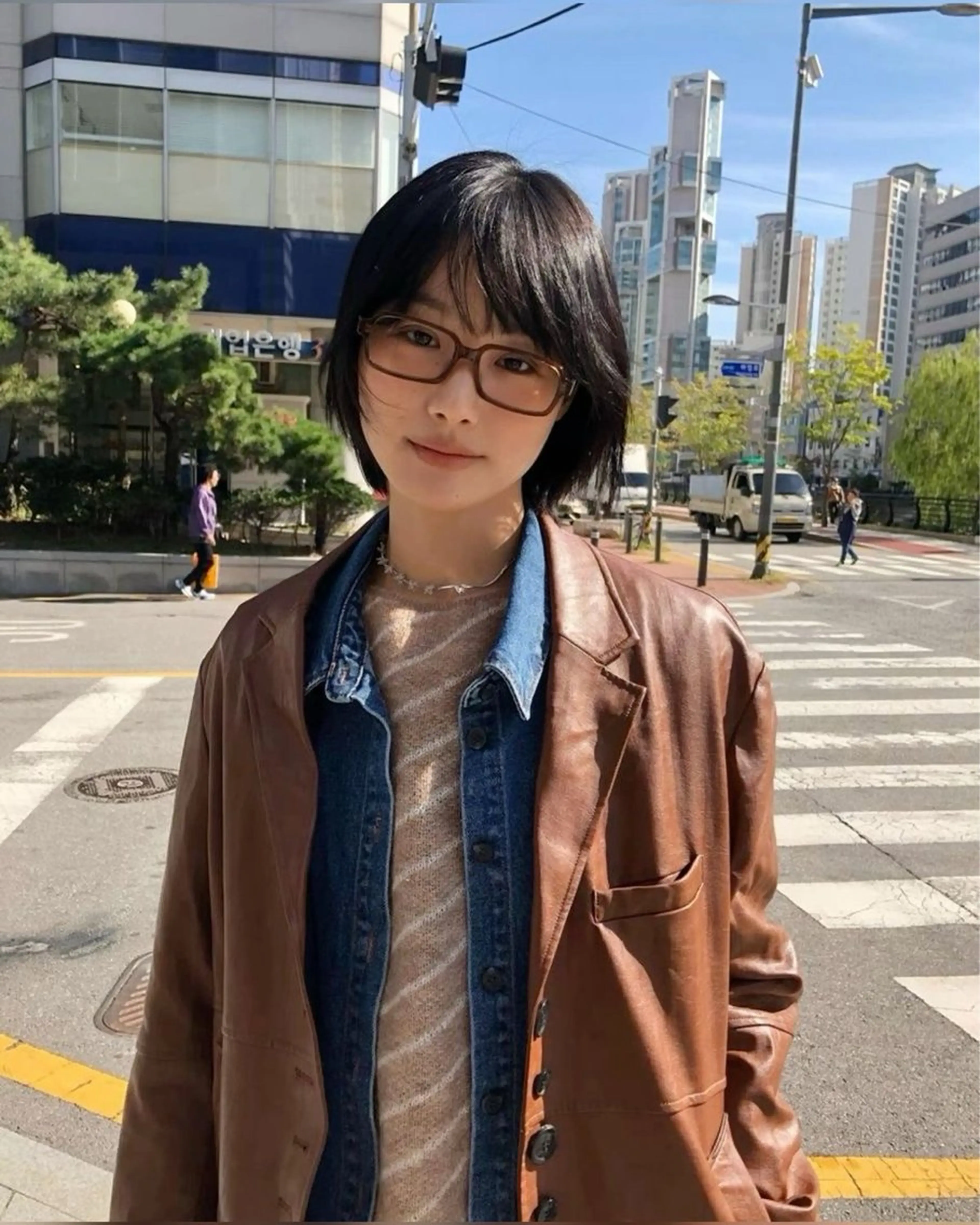 ショート 丸みショート/ ウルフ/表参道のヘアスタイル