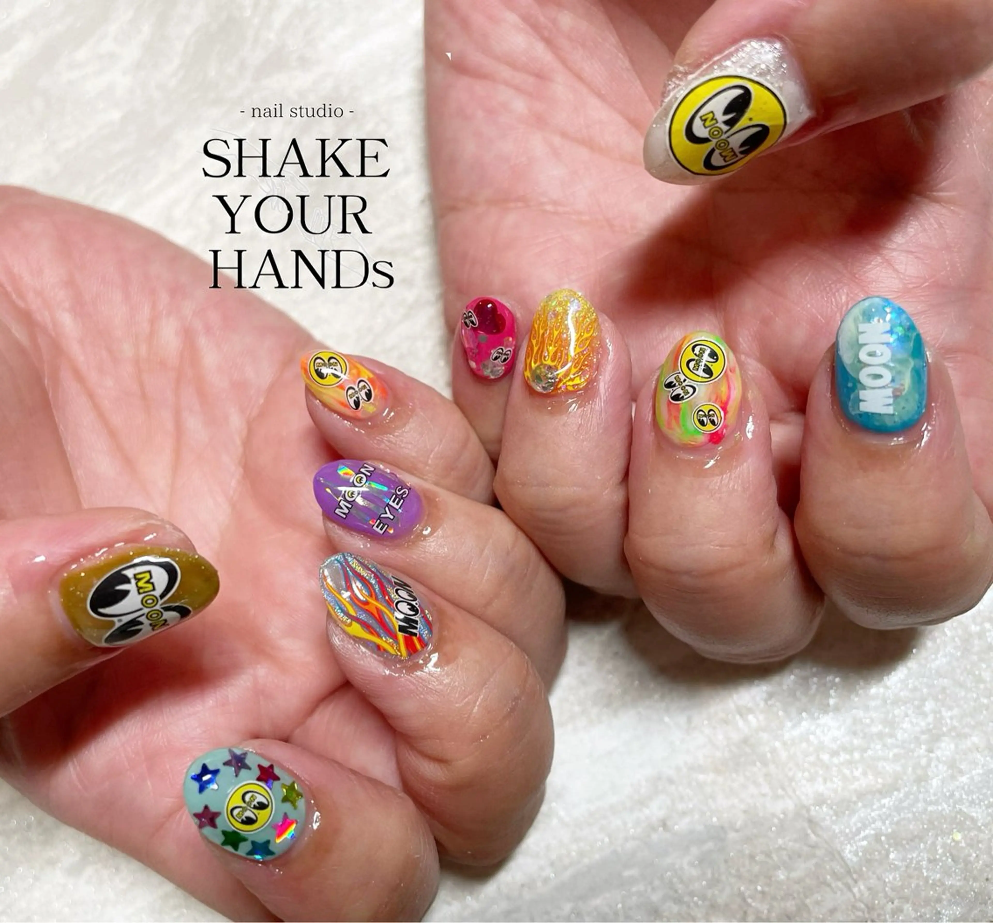 ネイル ハンドネイル ネイルスタジオ シェイクユアハンズのネイルデザイン