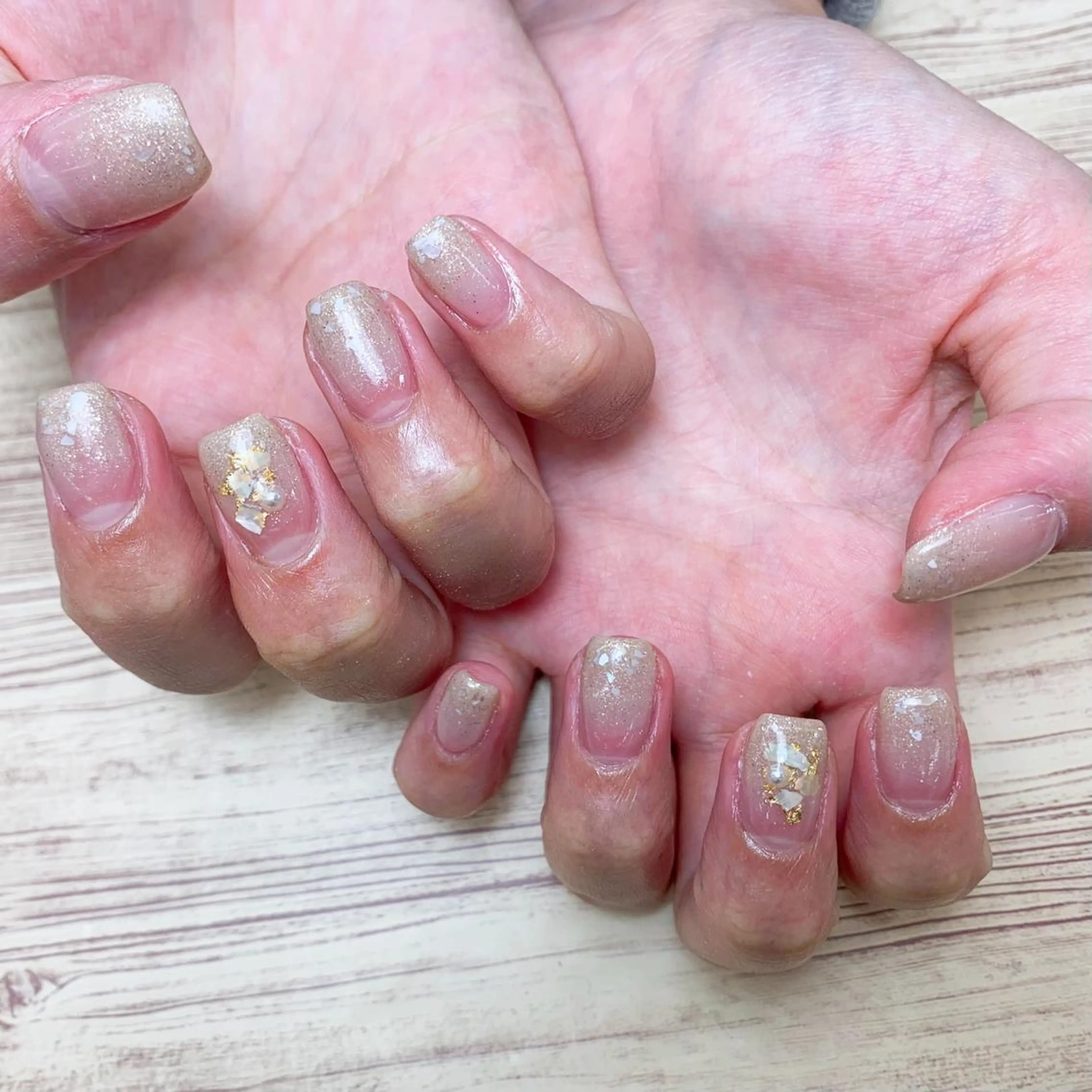 ネイル ⭐︎休業中の練習⭐︎ JNA認定講師髙橋のネイルデザイン