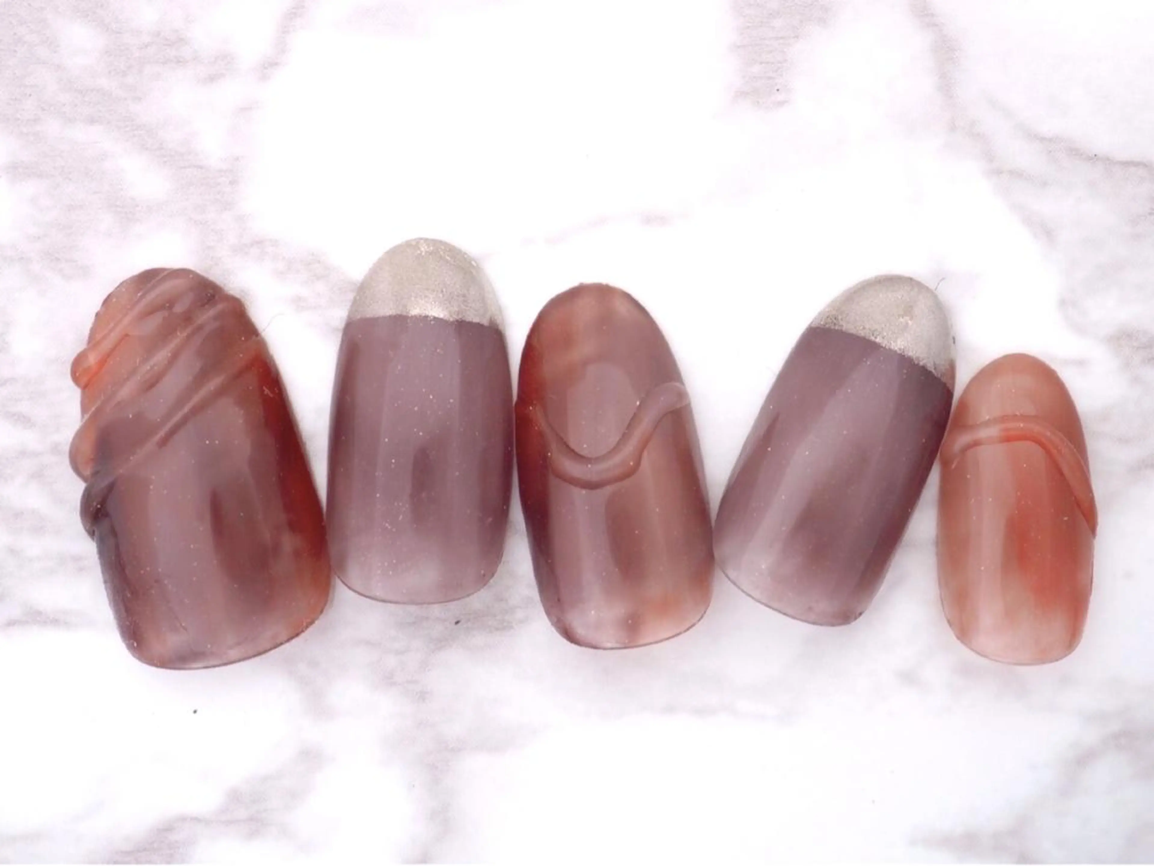 ネイル ハンドネイル Ribbon 佐野店のネイルデザイン