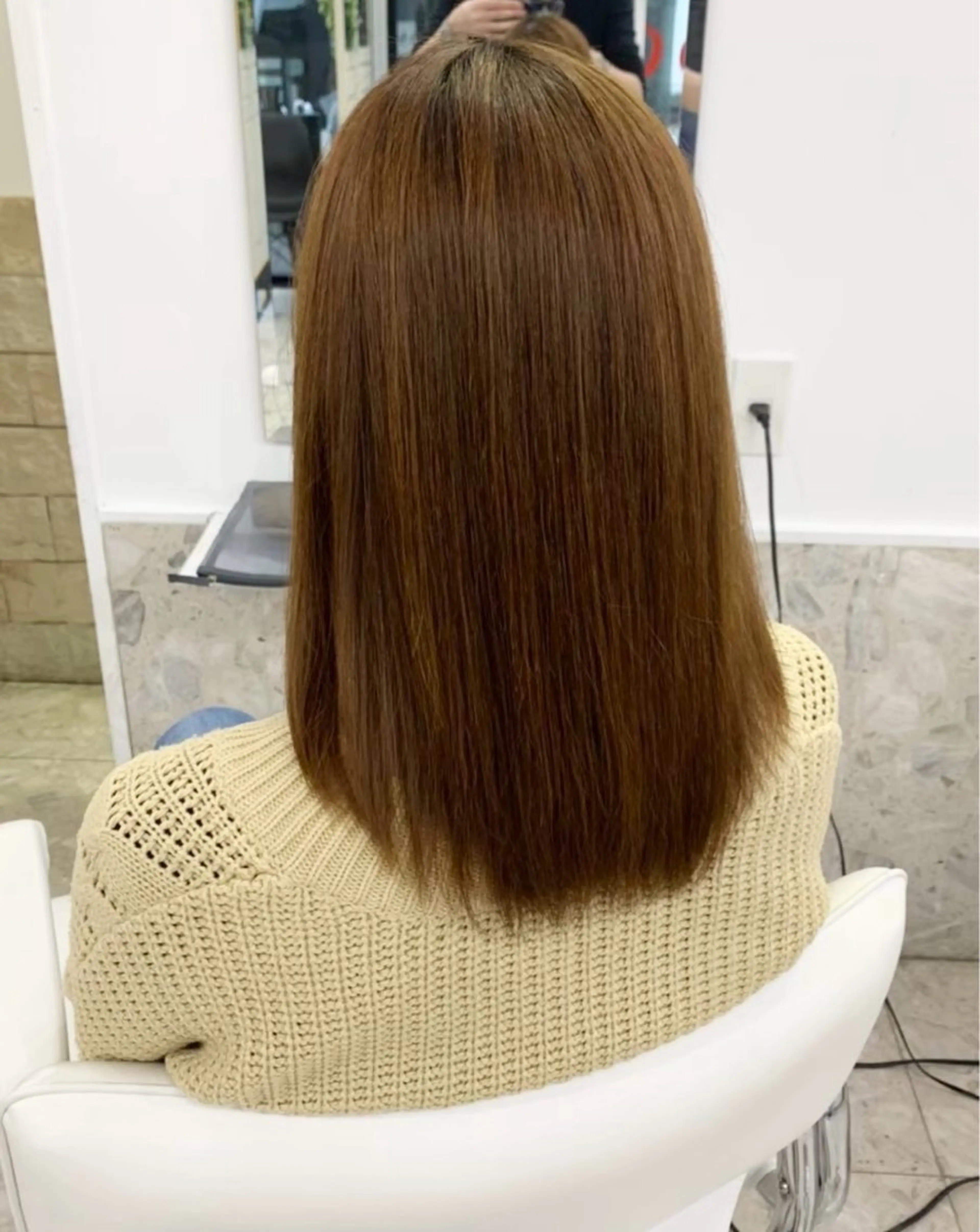 ロング 外崎 美柚のヘアスタイル