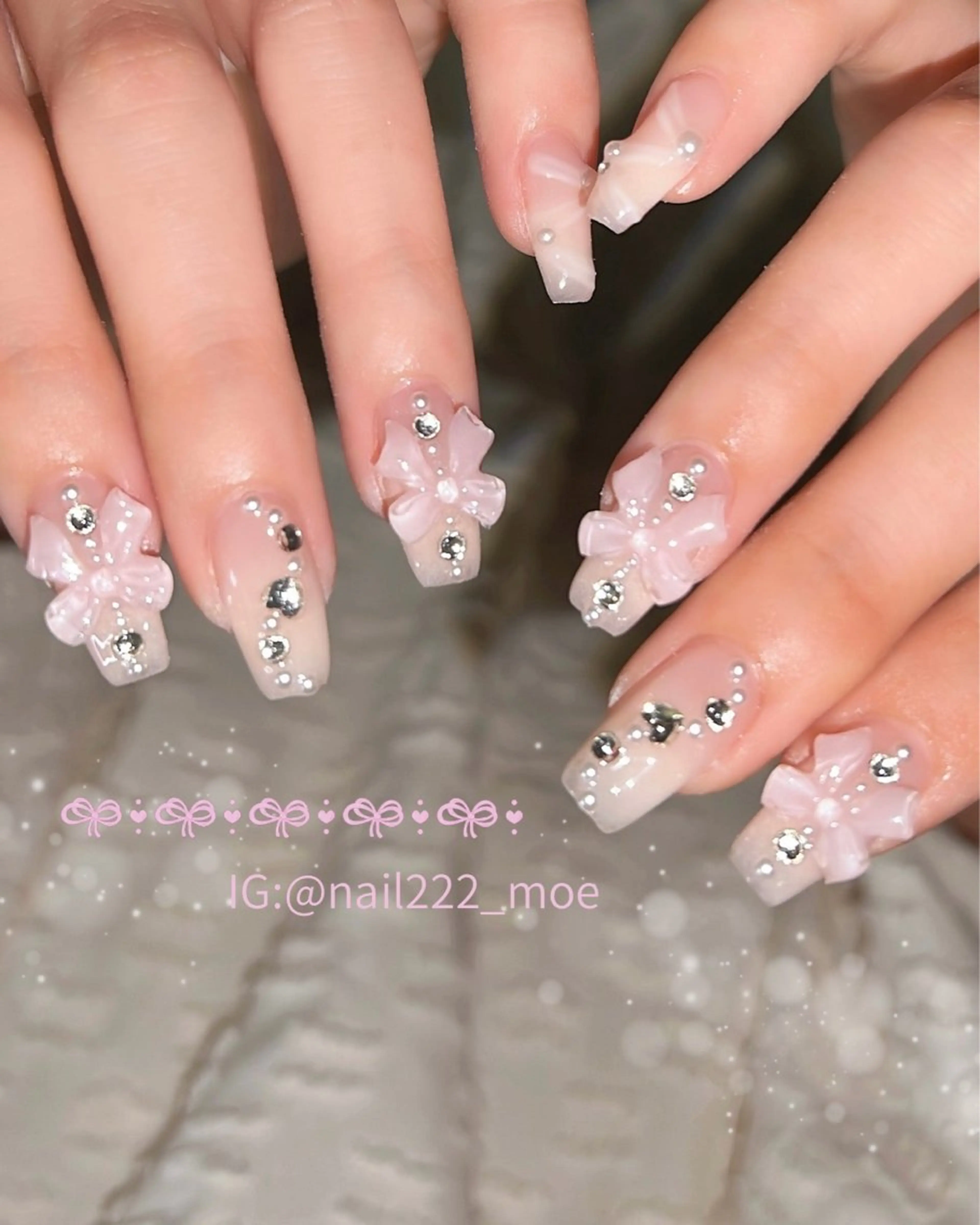 ネイル ハンドネイル ⟡.*222⋰˚☆ MöEのネイルデザイン