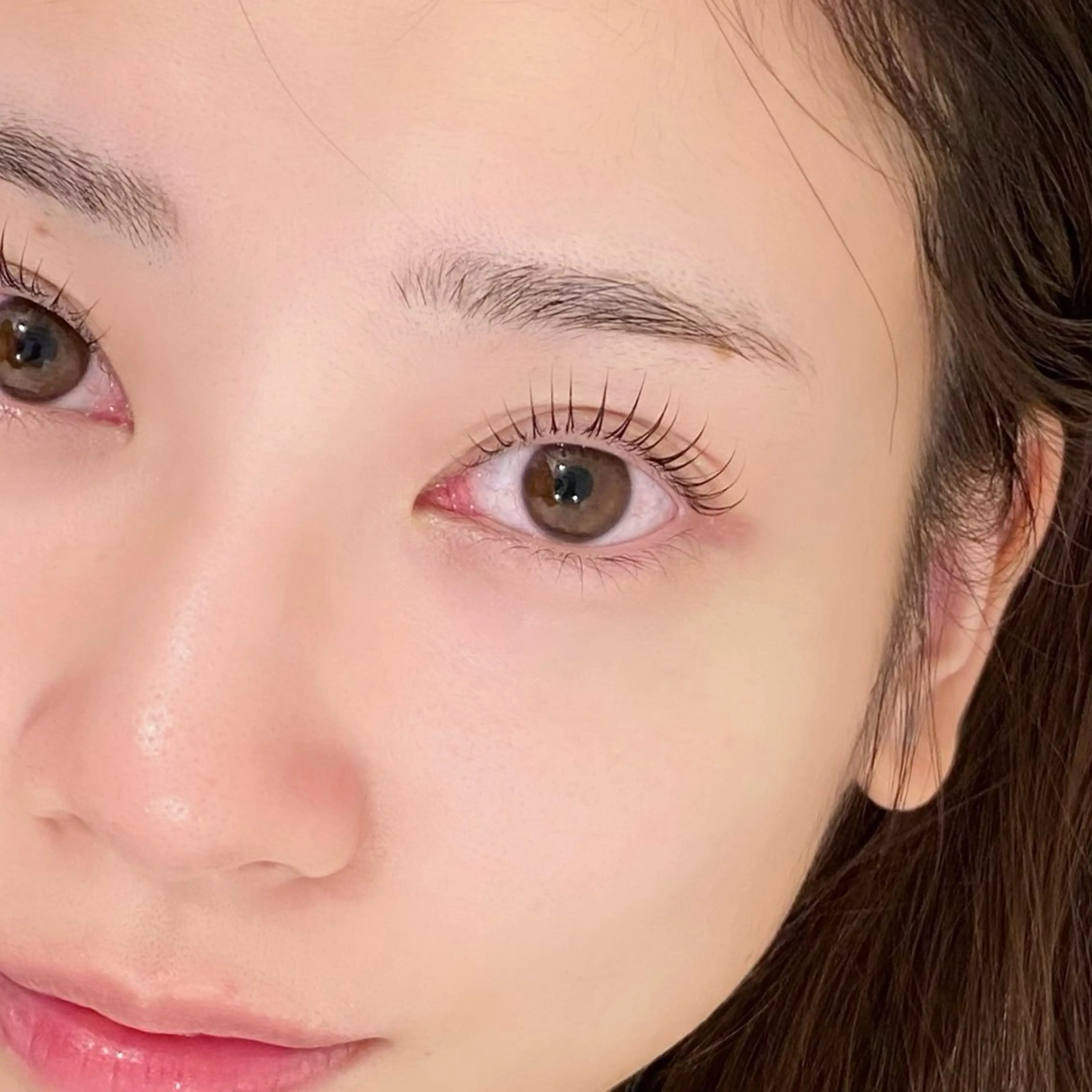 【マスカラパーマ上】2stepトリートメント+ブラックティント+アイシャンプーの写真