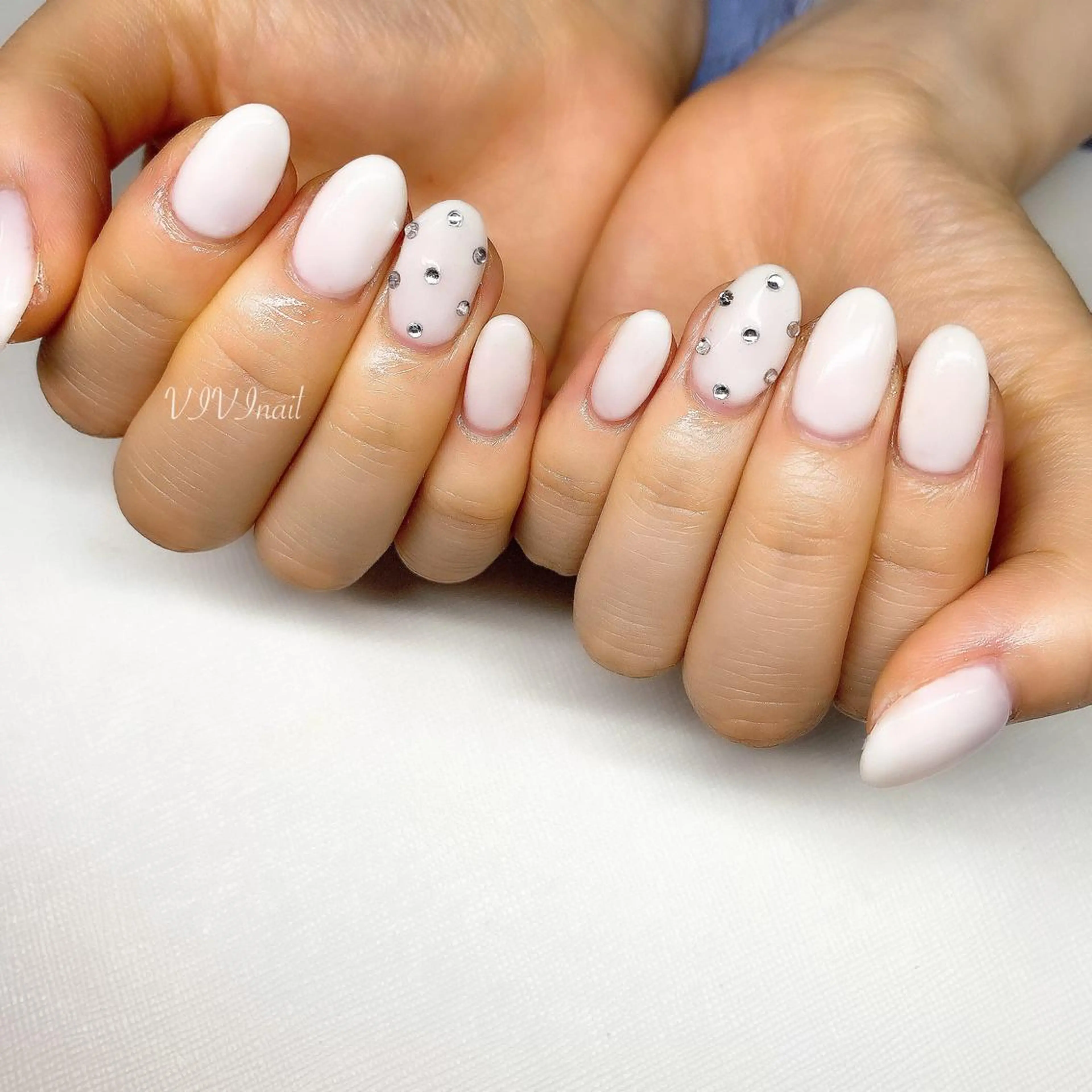 ネイル ワンカラーネイル ハンドネイル vivi nailのネイルデザイン