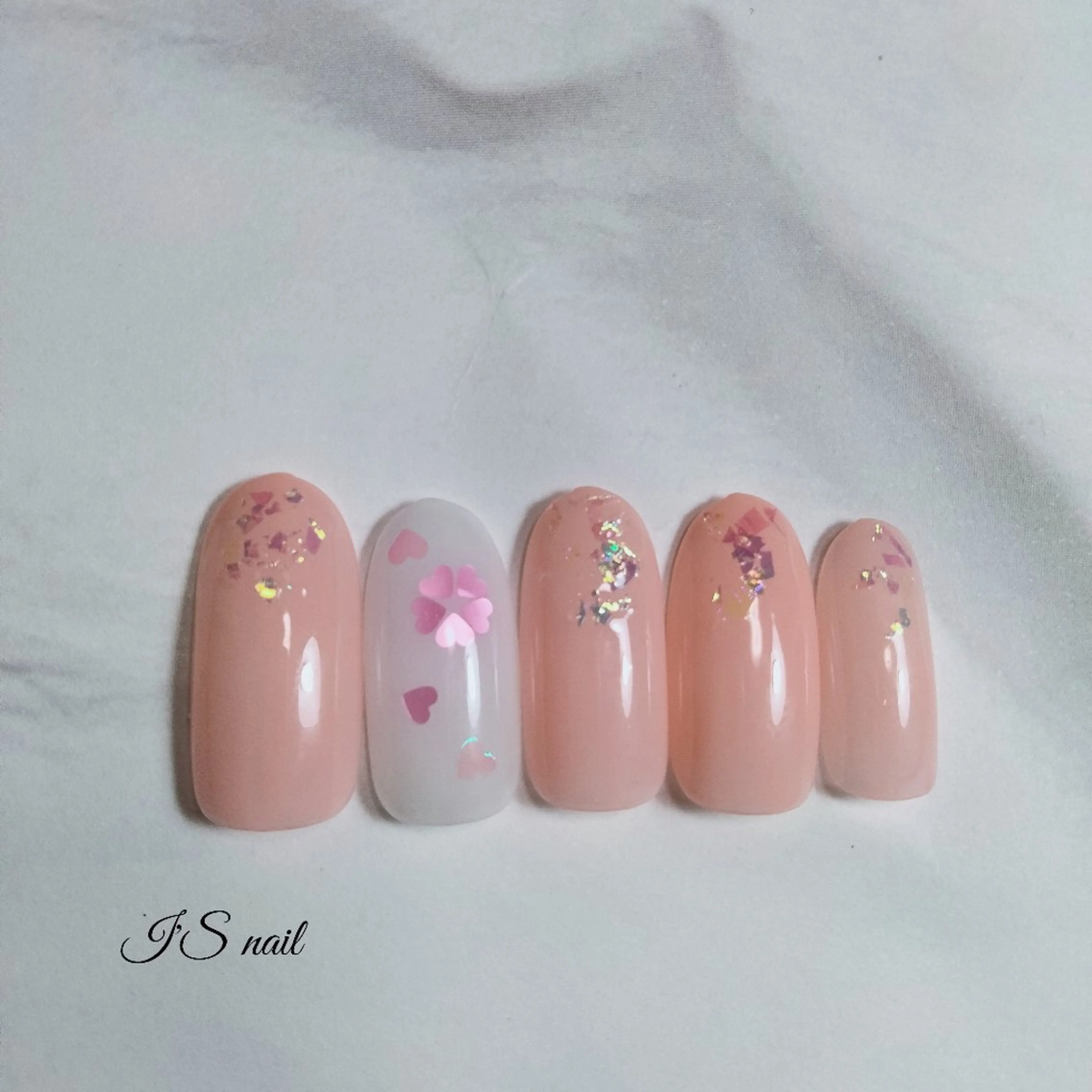 ネイル 桜ネイル I'S nail 佐野のネイルデザイン