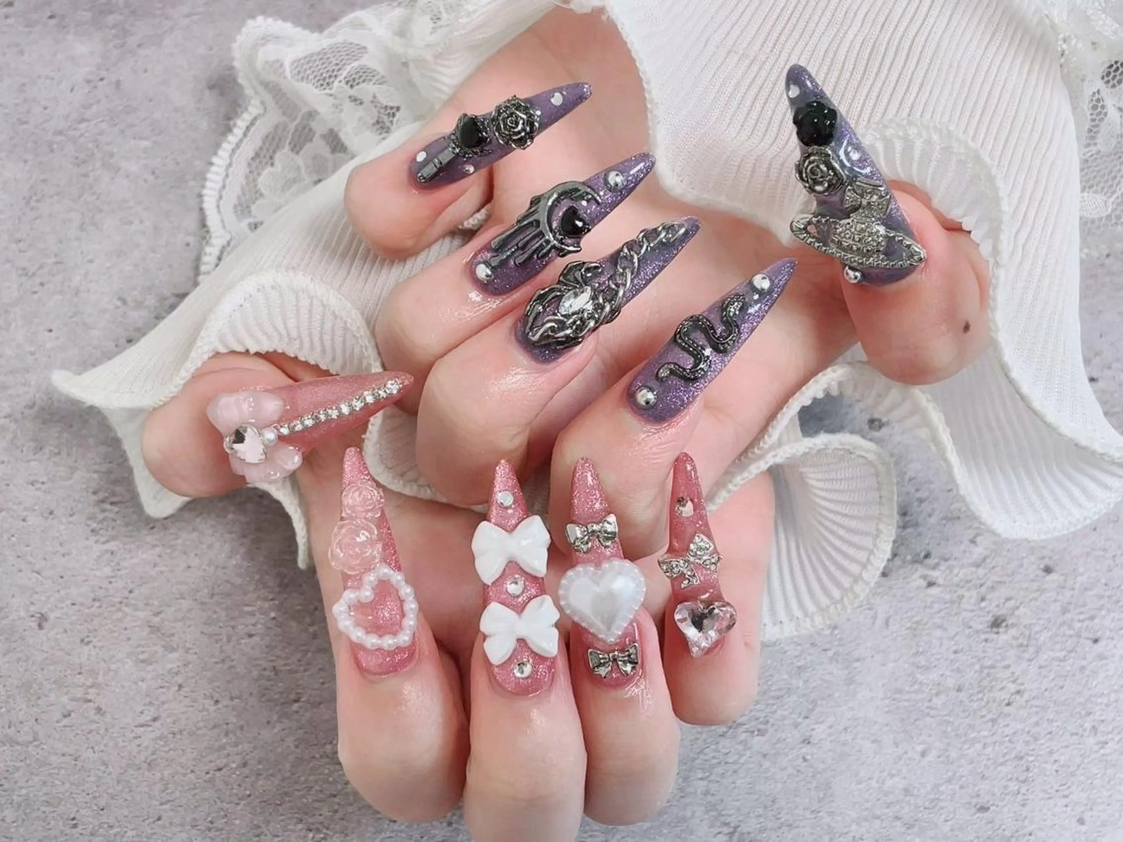 ネイル ハンドネイル Yun  nail yumiのマツエク・マツパデザイン