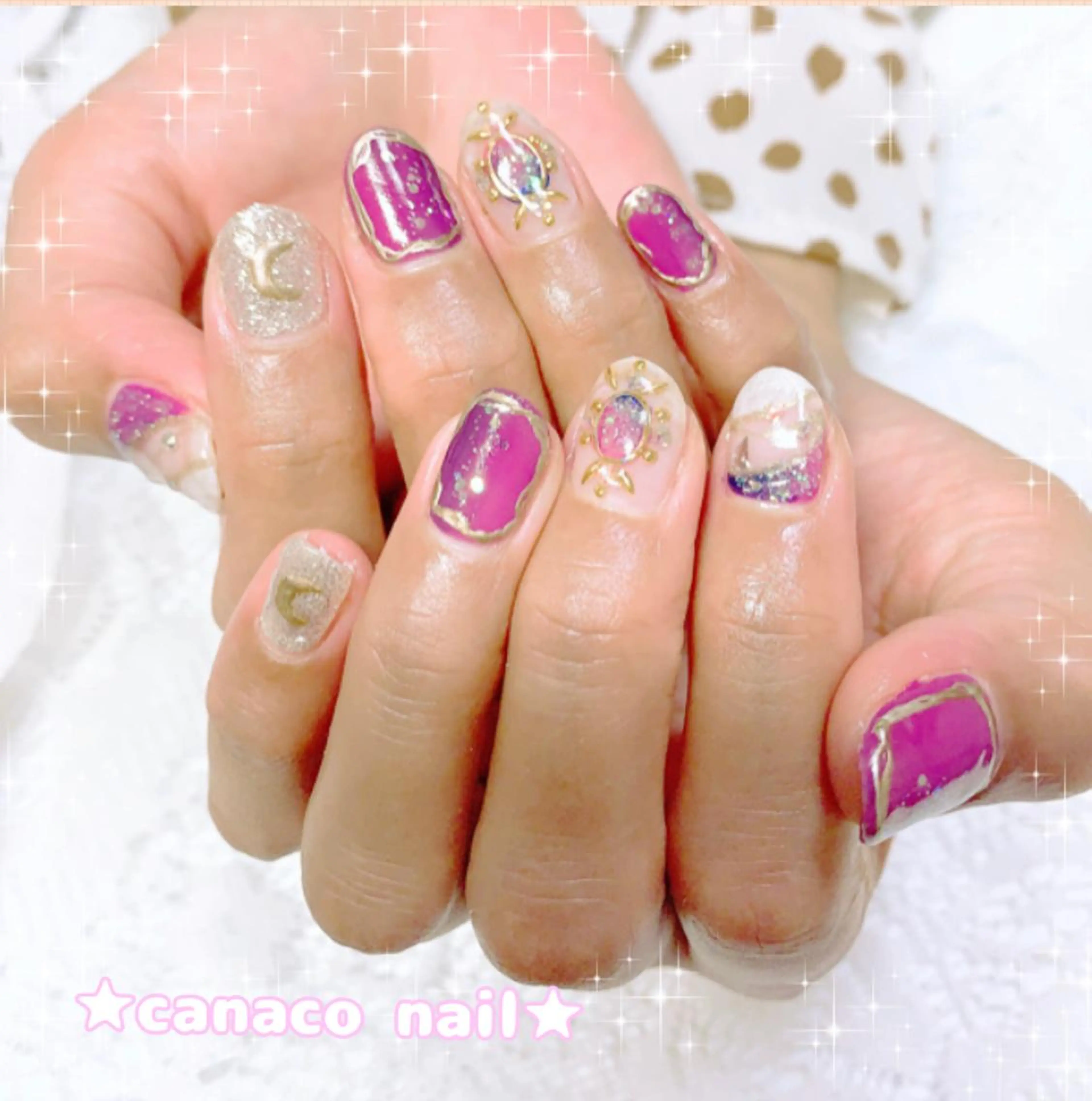 ネイル Felice所属・ベテランネイル cnc  nailのネイルデザイン