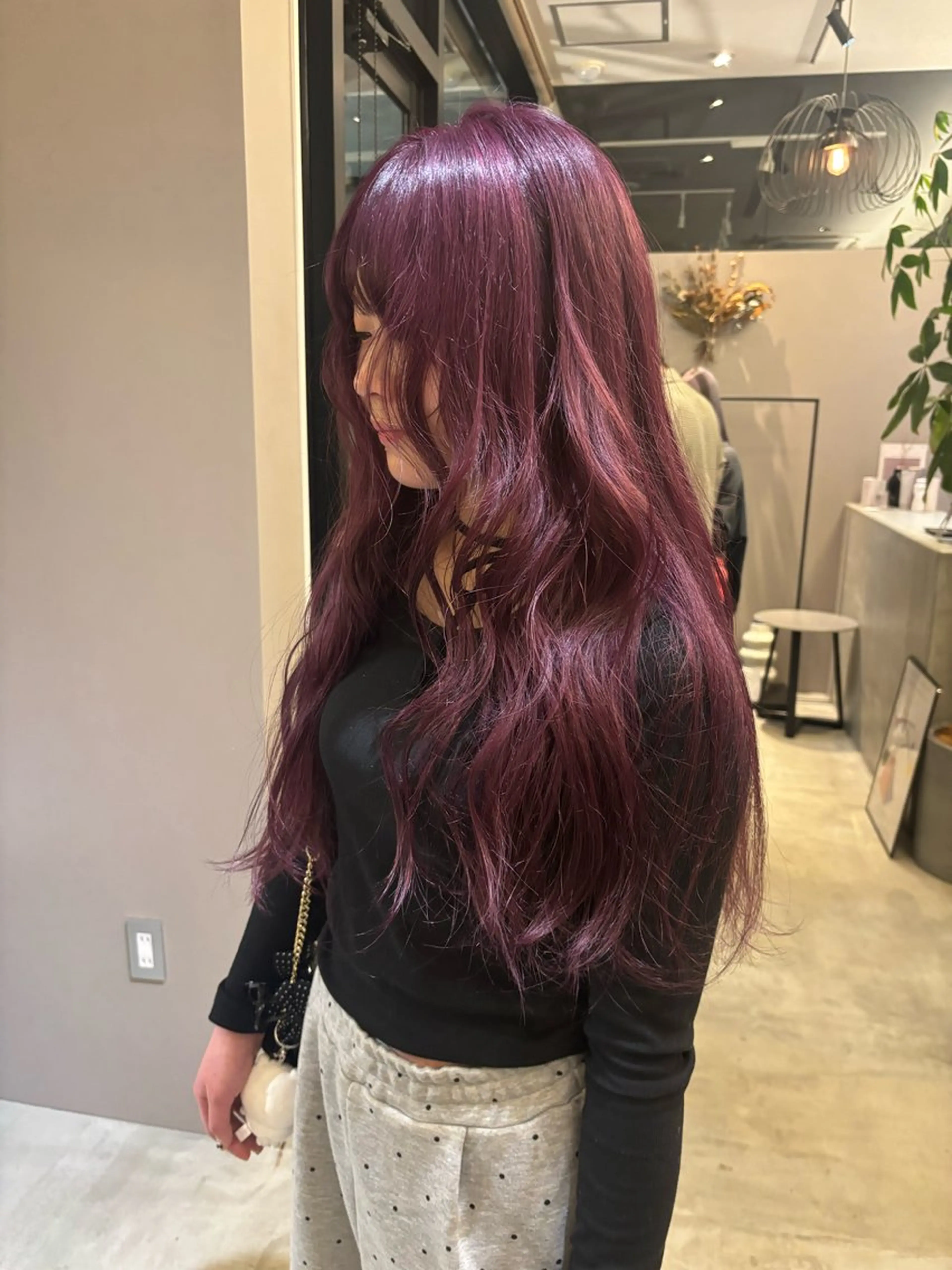 ロング ヘアカラー トリートメント niil所属・miyu /niilのヘアスタイル