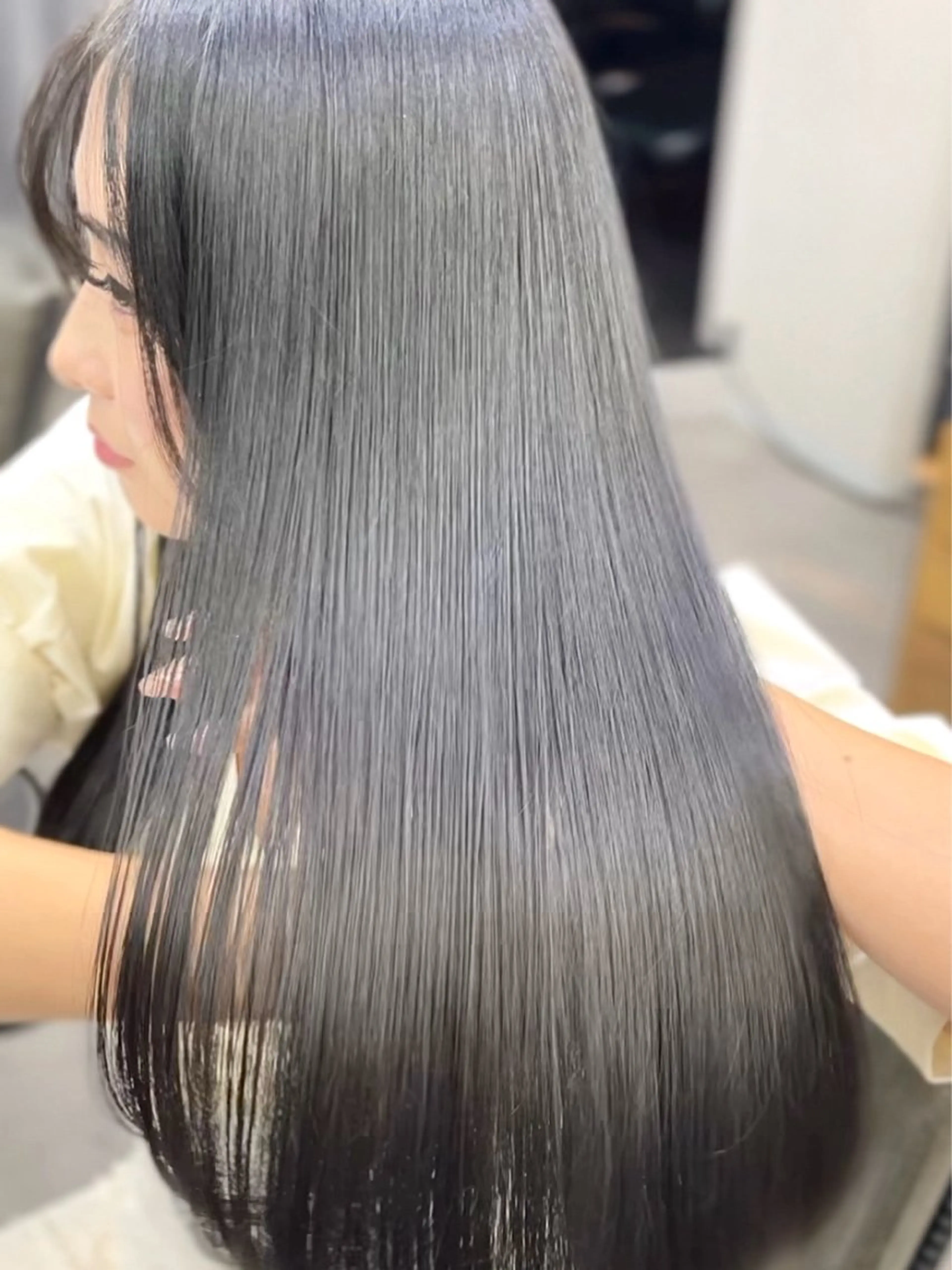 ロング 髪質改善 船津 天 /縮毛矯正/髪質改善のヘアスタイル