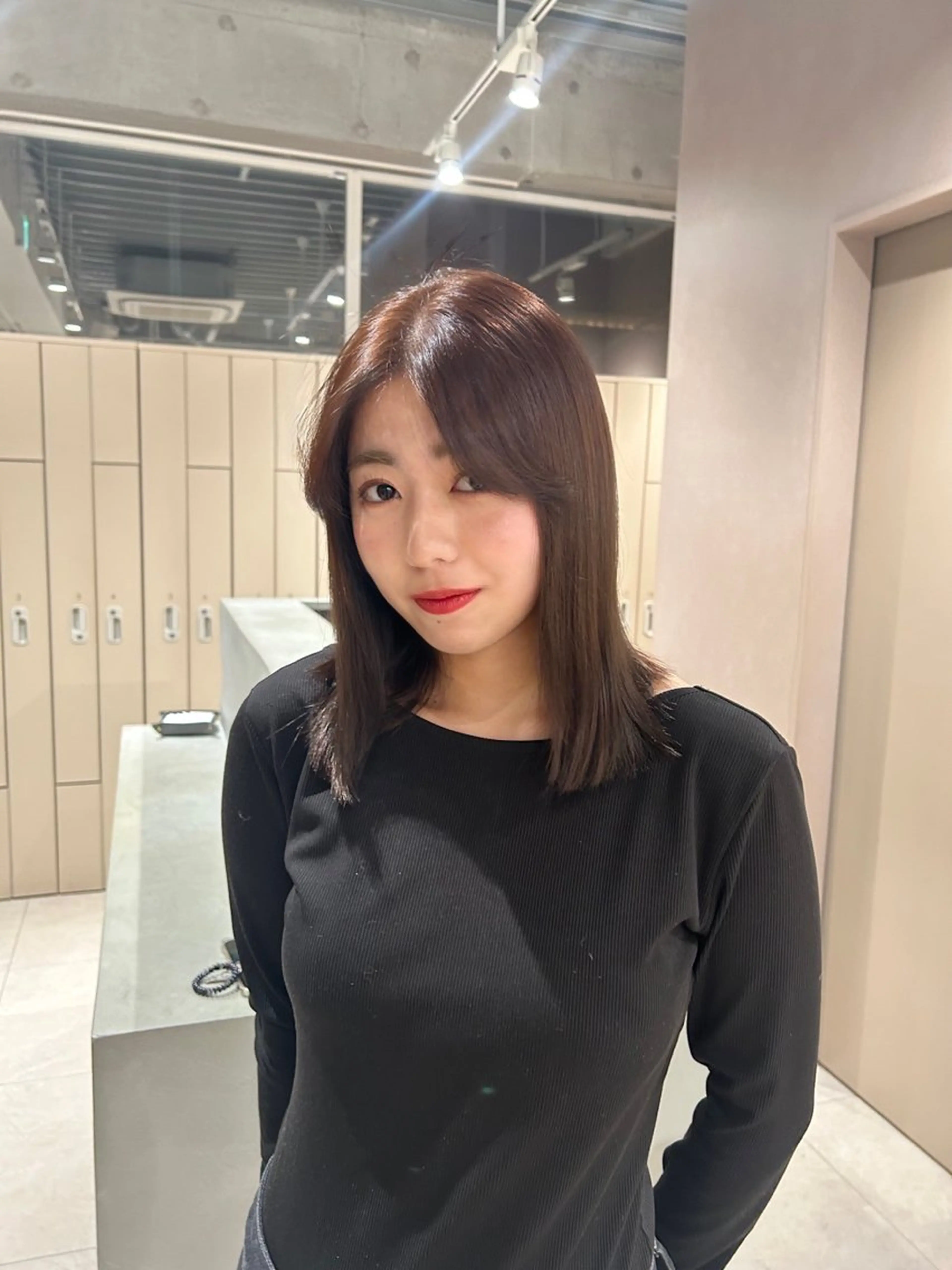 ミディアム カラー ミディアムヘア Chifumiのヘアスタイル