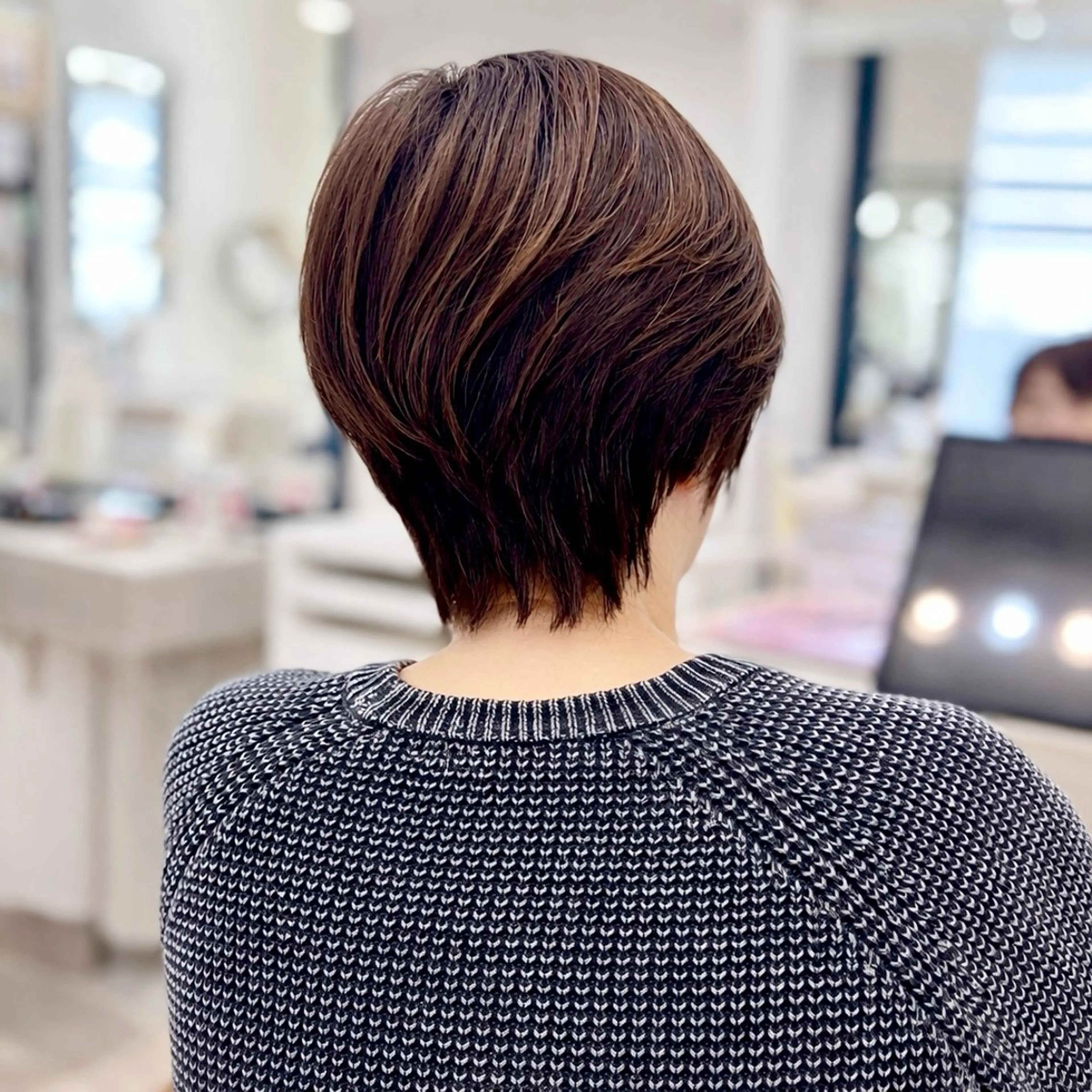 ショート ショートヘア オオソネ マリアのヘアスタイル
