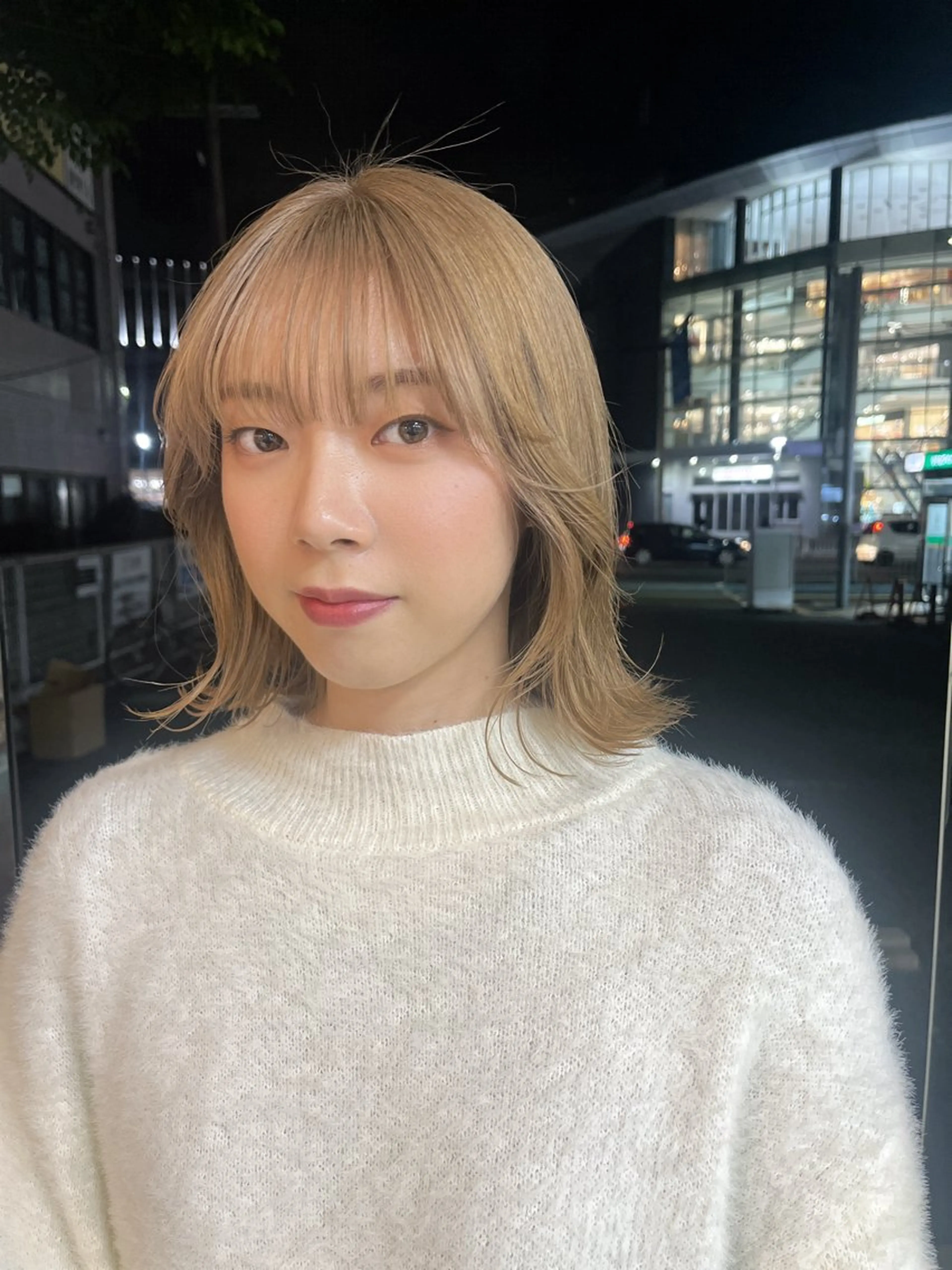 👀ミニモ限定価格👀カット＋Wカラー＋髪質改善トリートメント🩷🩵の写真