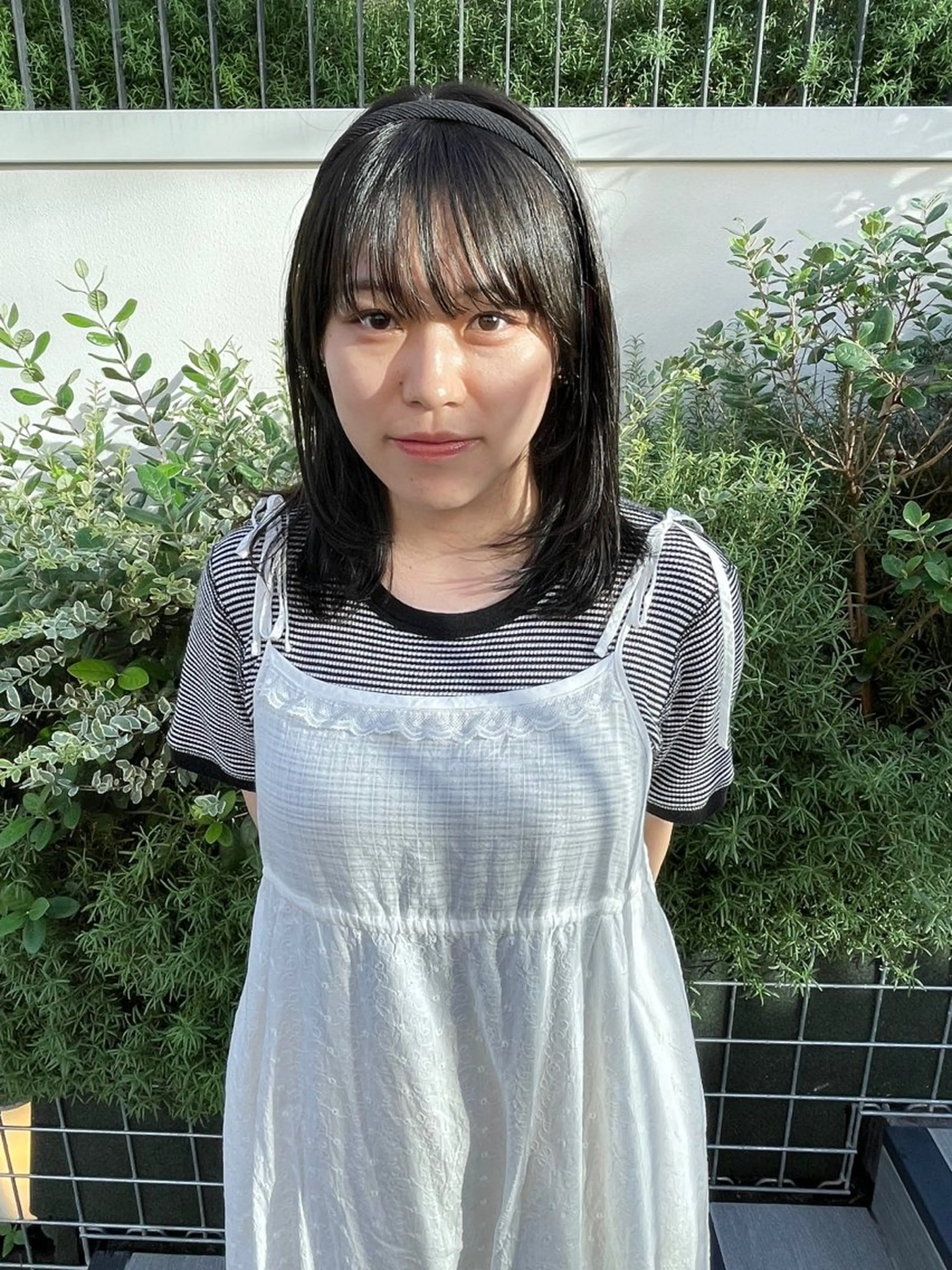 ミディアム カラー カット ヘアカラー iet.所属・ウルフ/ボブ/耳ツボ ジュエリー◎ricoのヘアスタイル