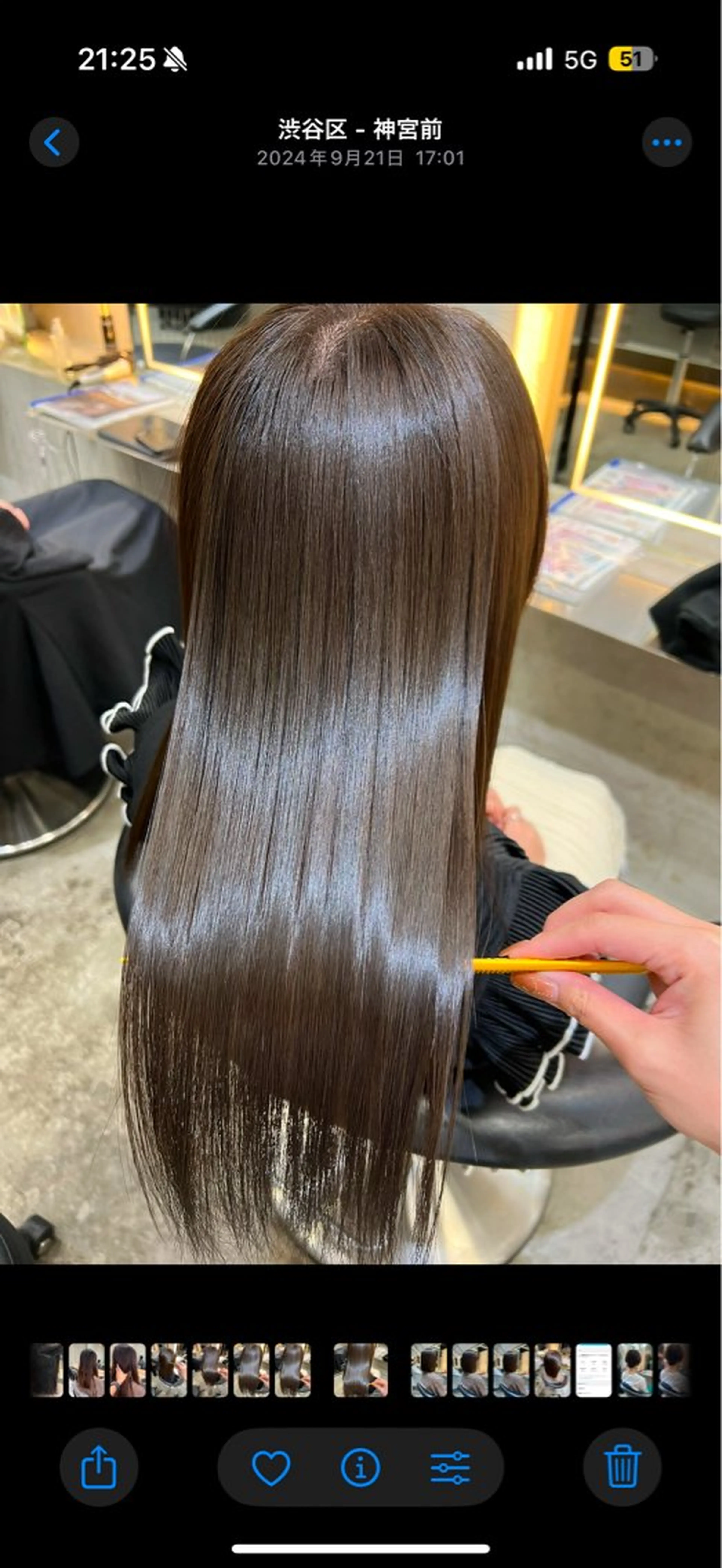 ロング カット ヘアカラー 縮毛矯正 トリートメント 髪質改善/ボブ/ ハイトーン❣️yuiのヘアスタイル