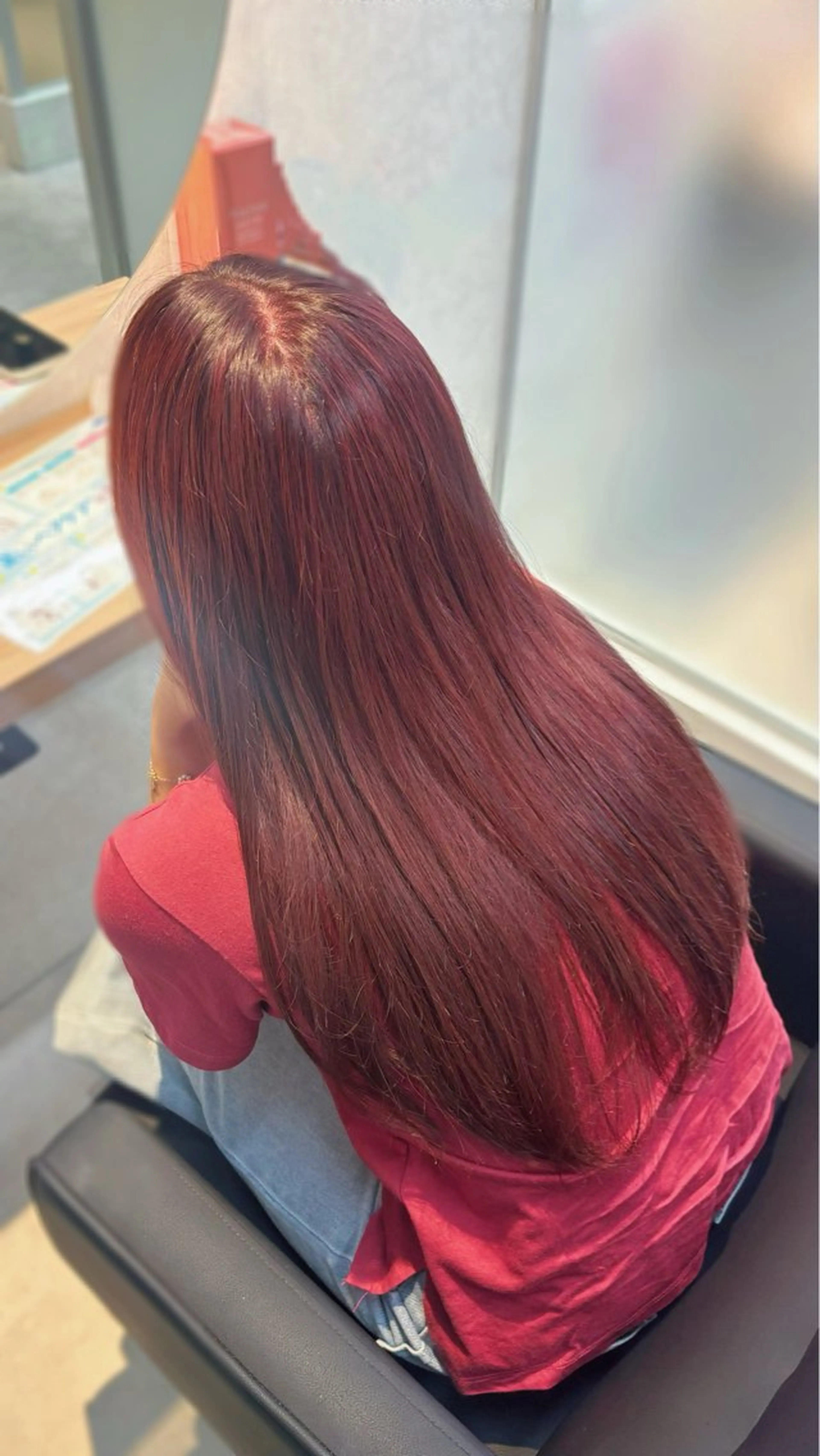 カラー ヘアカラー 米倉 陽菜のヘアスタイル