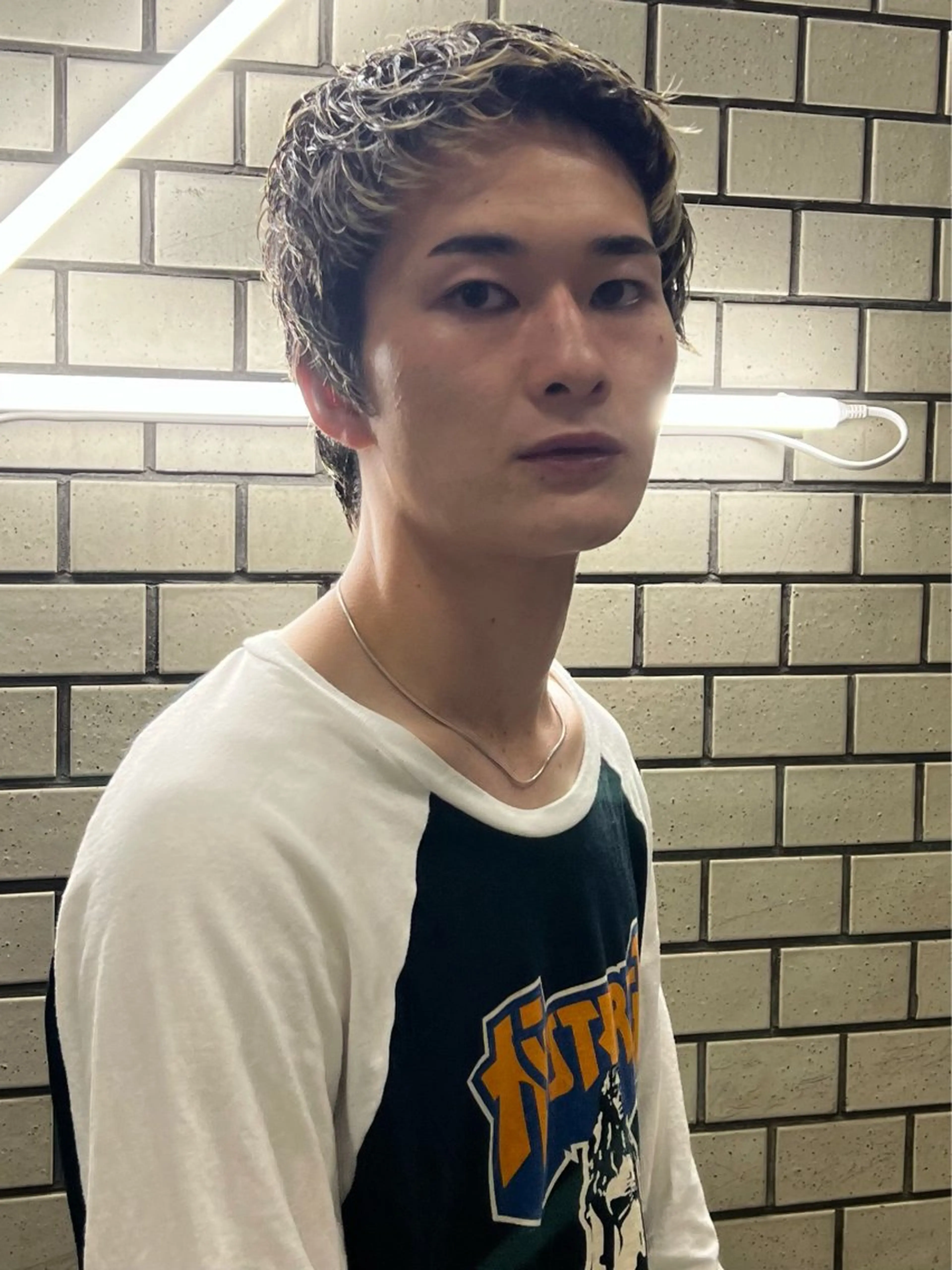 ショート メンズ カット ヘアカラー トリートメント 矢場町/栄/上前津/ 佐藤祐希のヘアスタイル