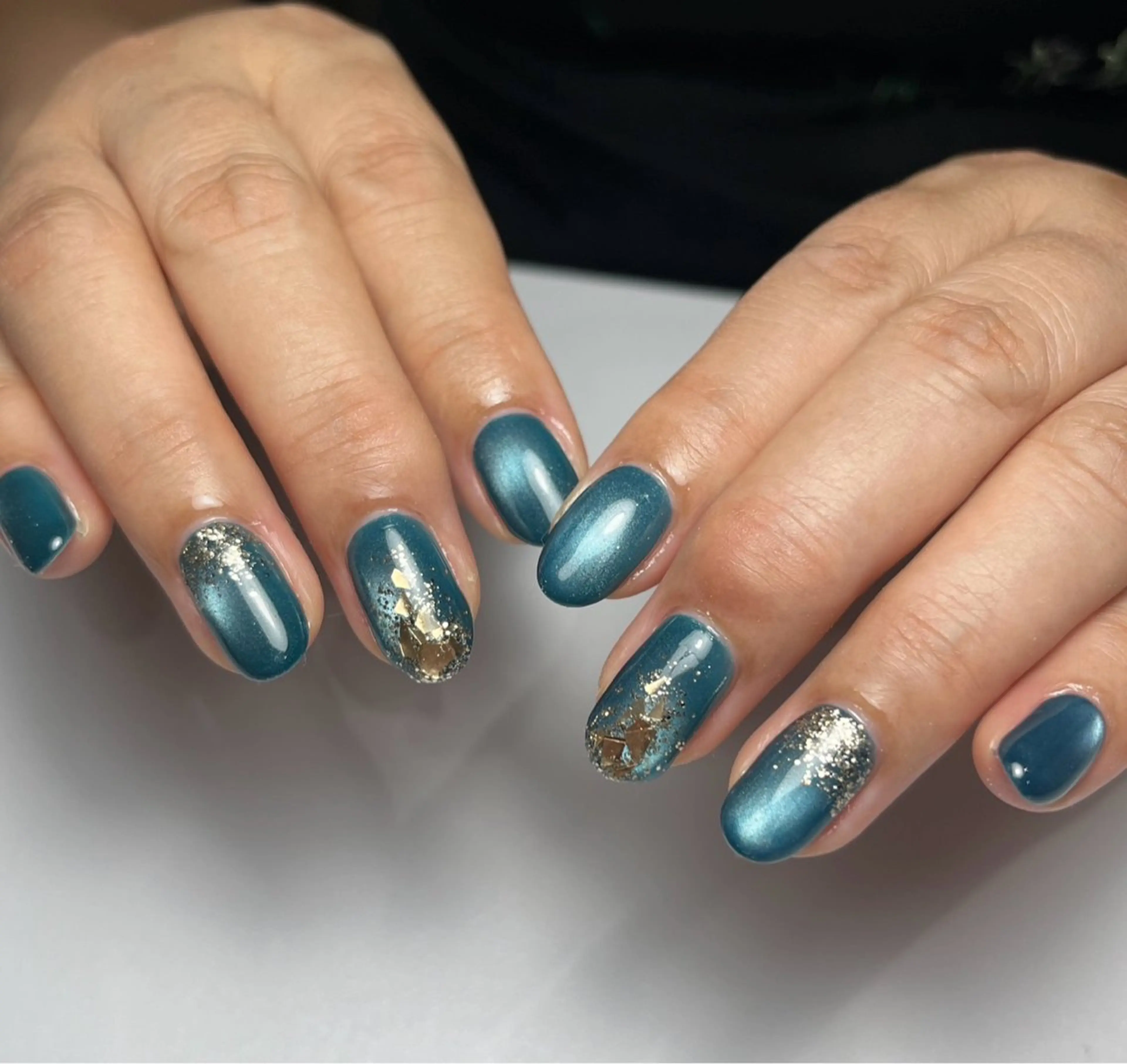 ショート ハンドネイル Toujours nail所属・Toujours / nijinaのネイルデザイン