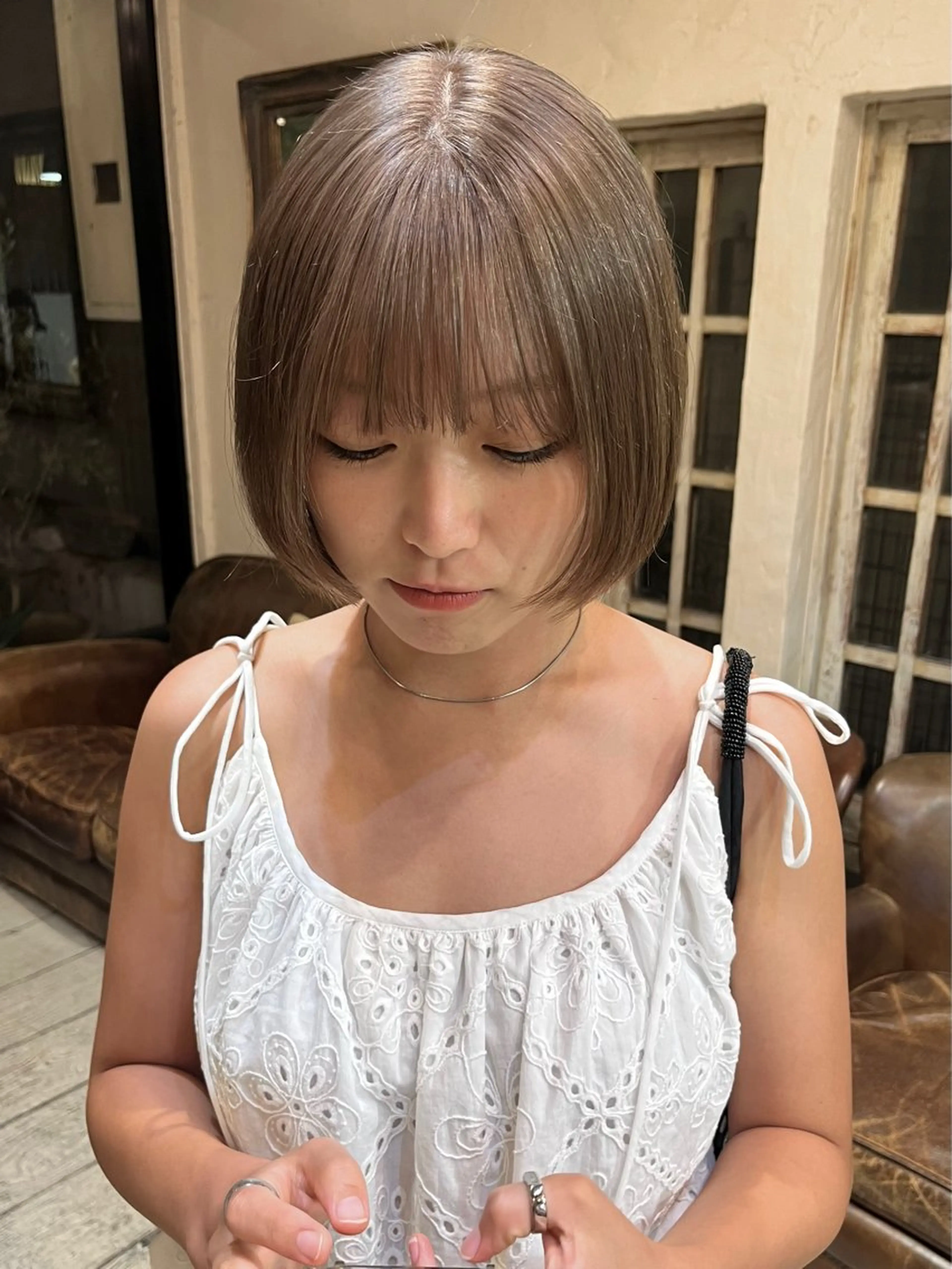 ショート カラー rise /メンズカットのヘアスタイル