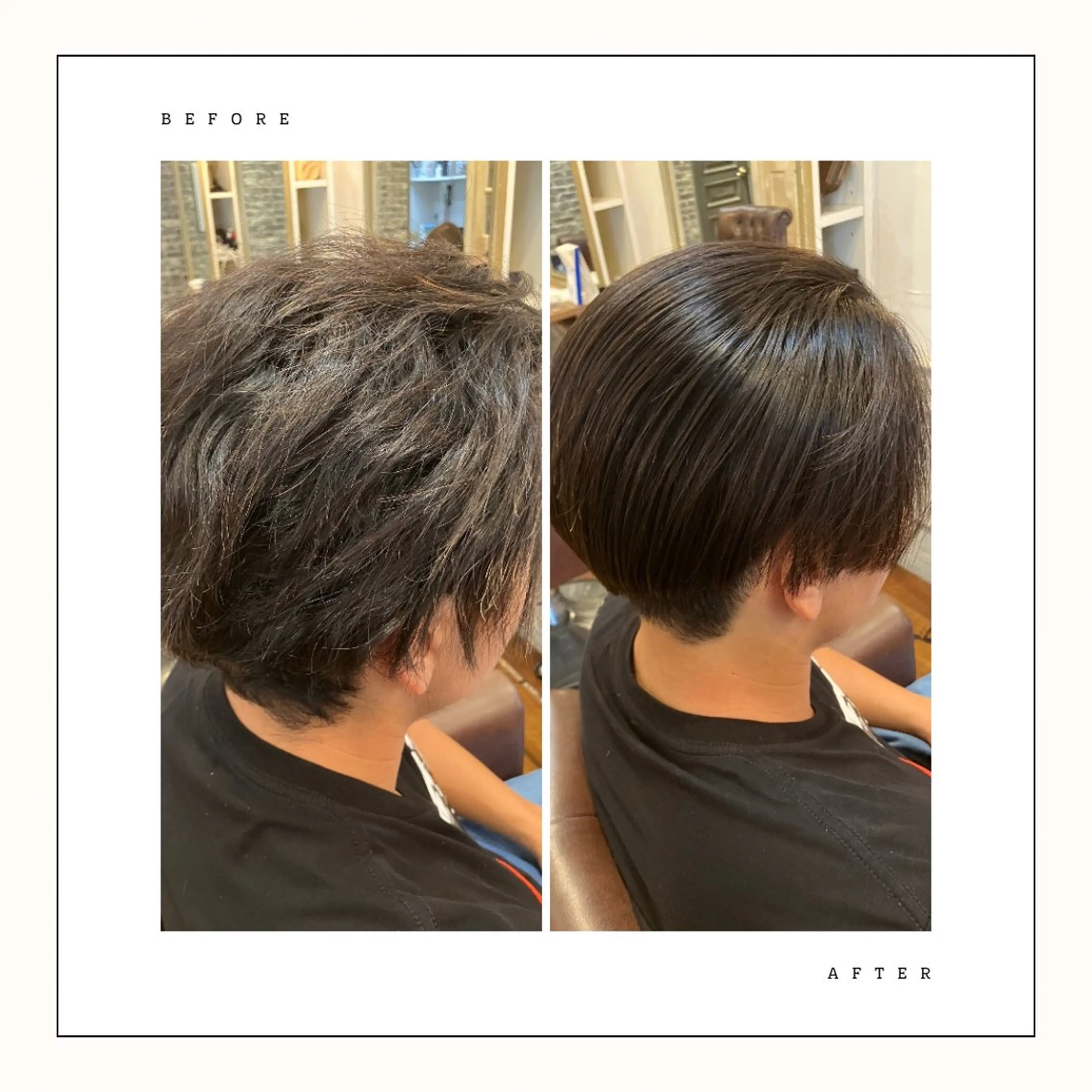 メンズ 縮毛矯正💫 髪質改善　宮下泰佳のヘアスタイル