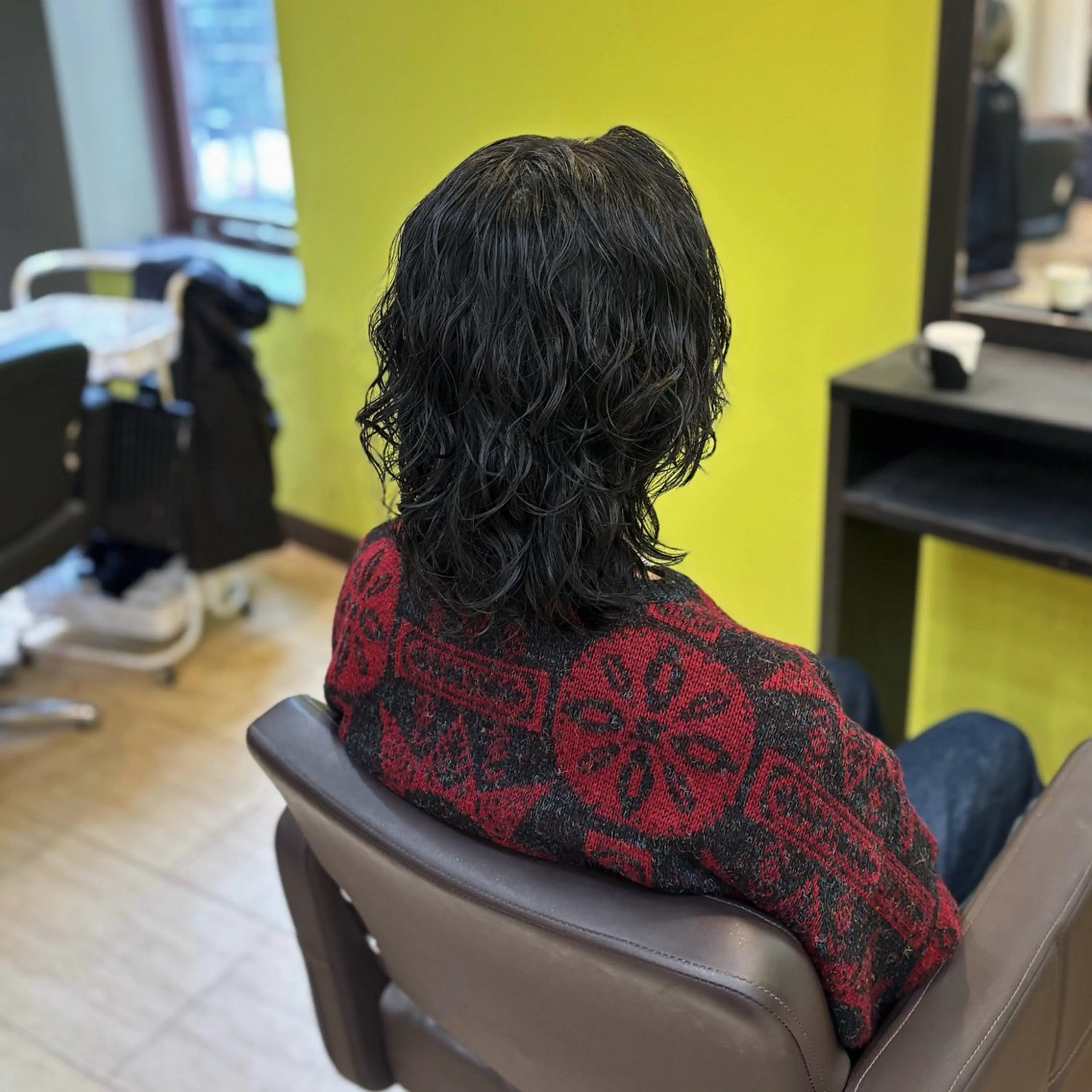 ミディアム ミディアムパーマ カット パーマ MIRAN stylistのヘアスタイル