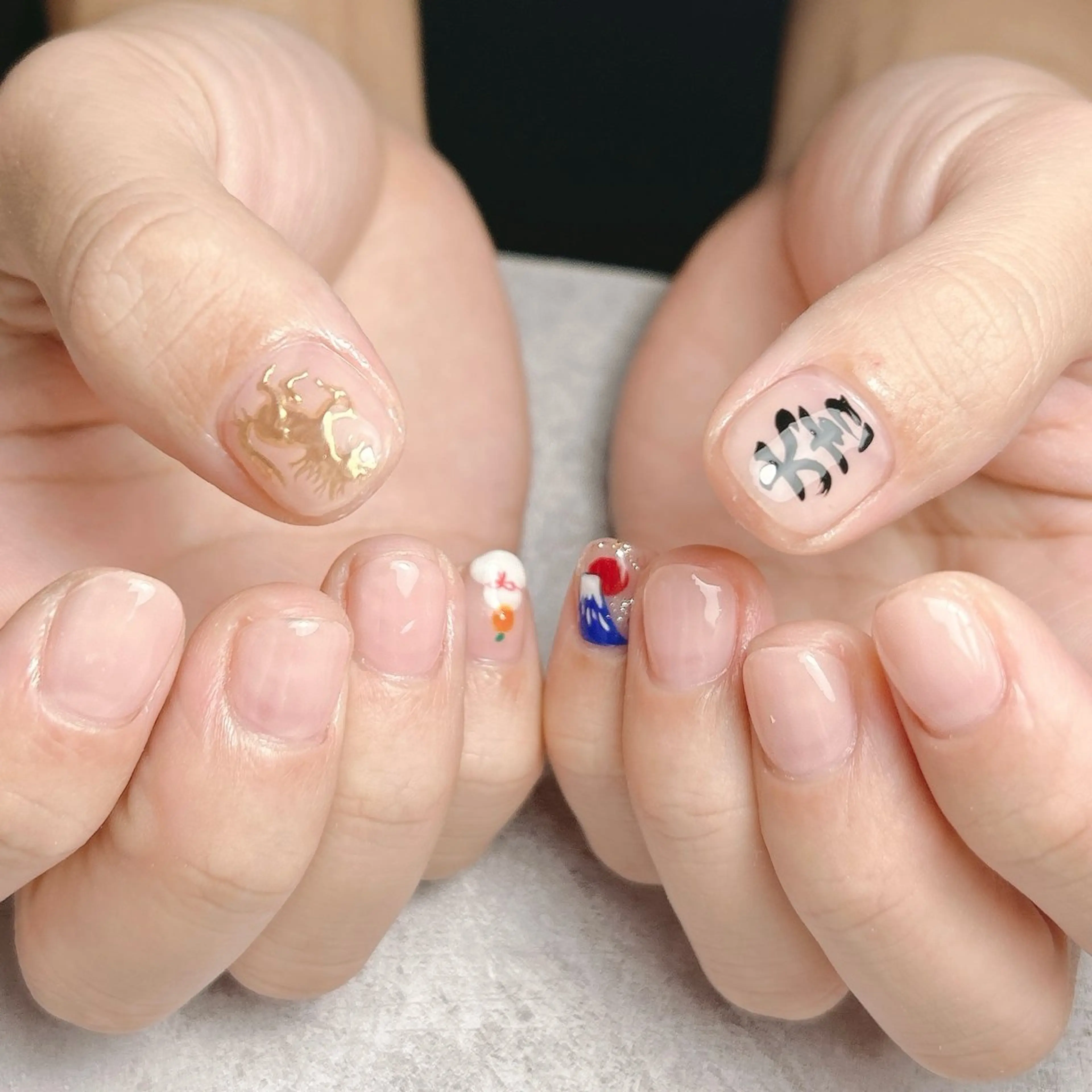 ネイル ハンドネイル junna 金山.東別院.上前津のネイルデザイン