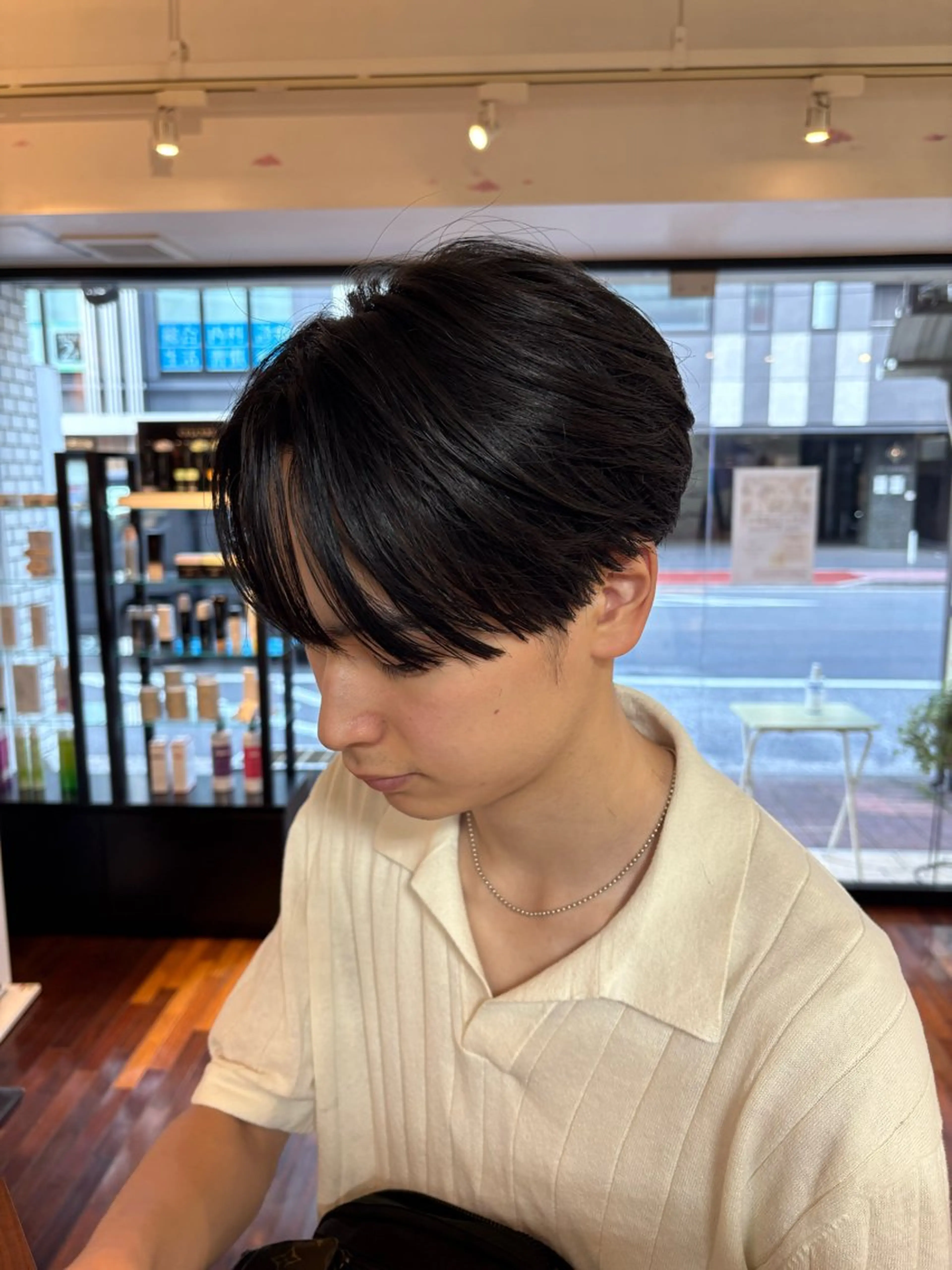 メンズ カット 熊田 秀佳のヘアスタイル