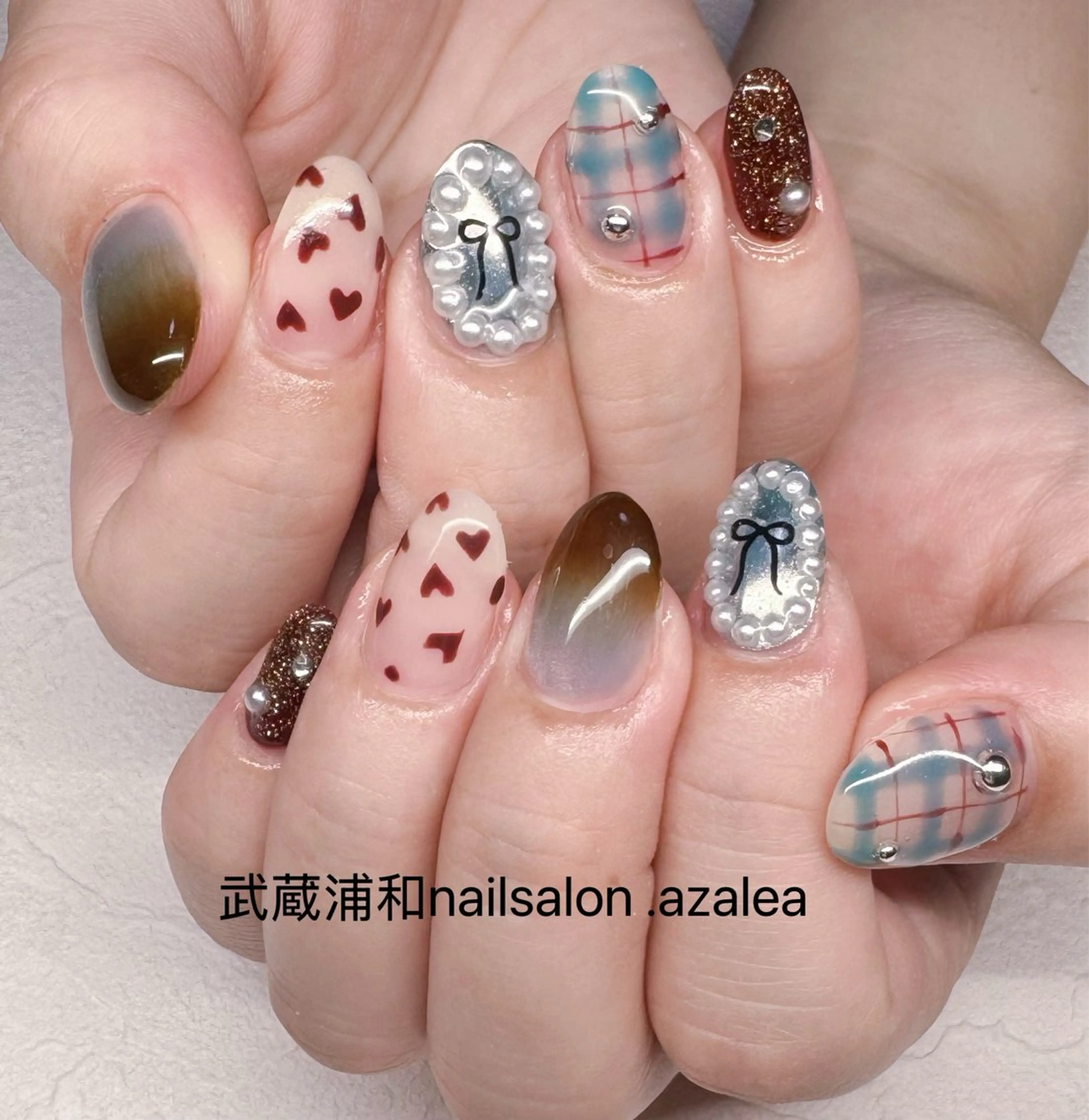 ネイル ハンドネイル R inのネイルデザイン