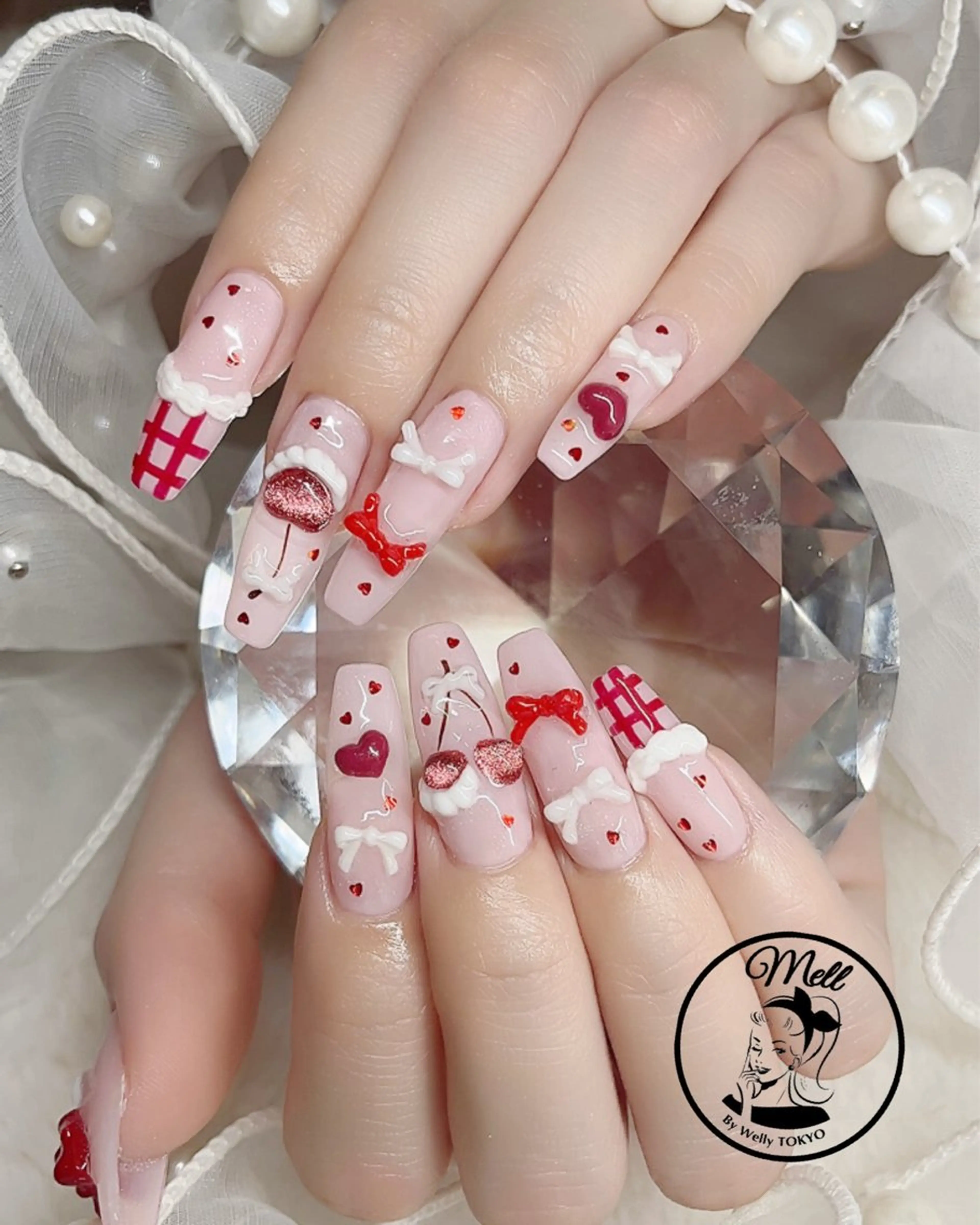 ネイル ハンドネイル AYU💅ワンホン& 推し活ネイル💕のネイルデザイン