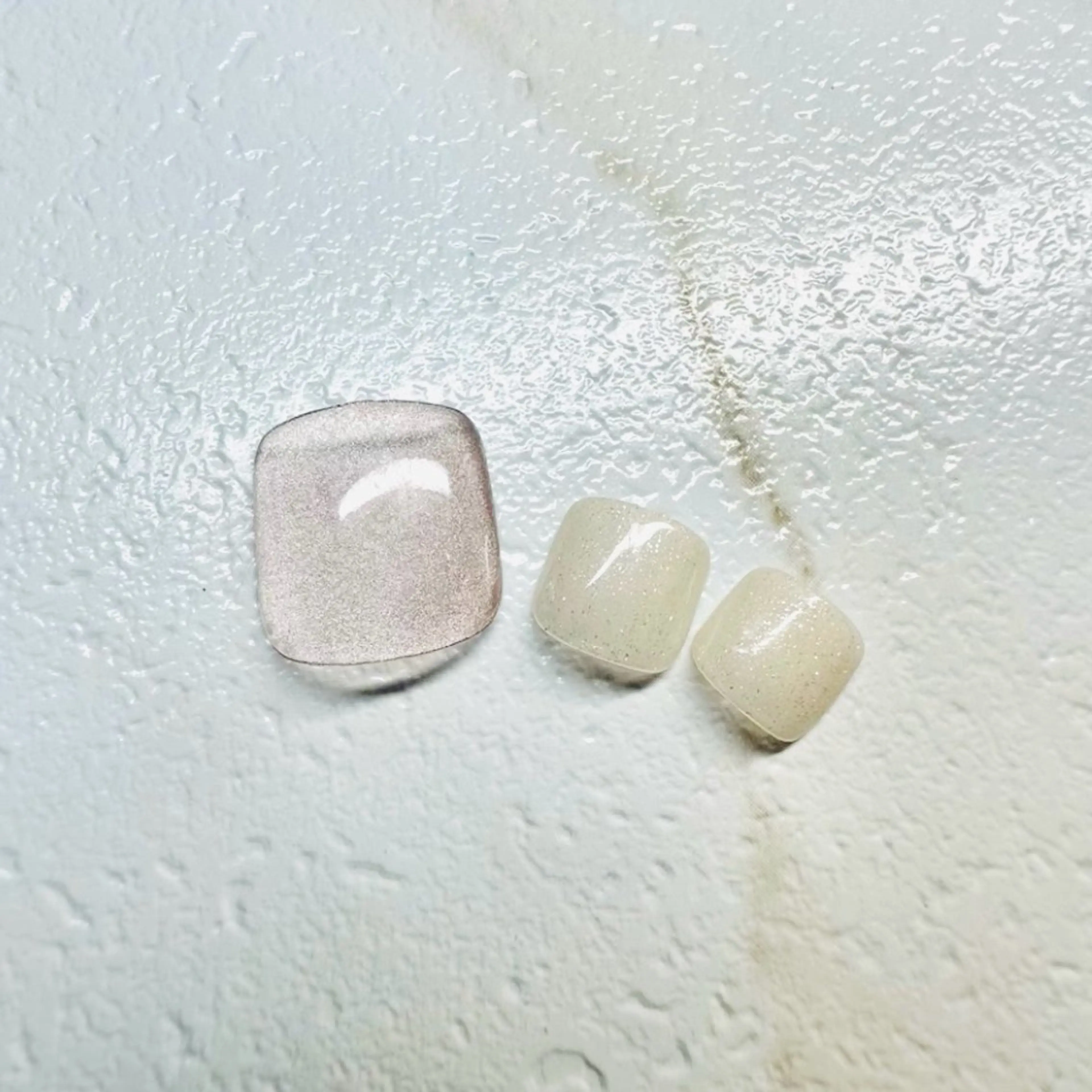 ※パラジェル無料 《オフなし》フットマグネットネイル💅親指のみの写真