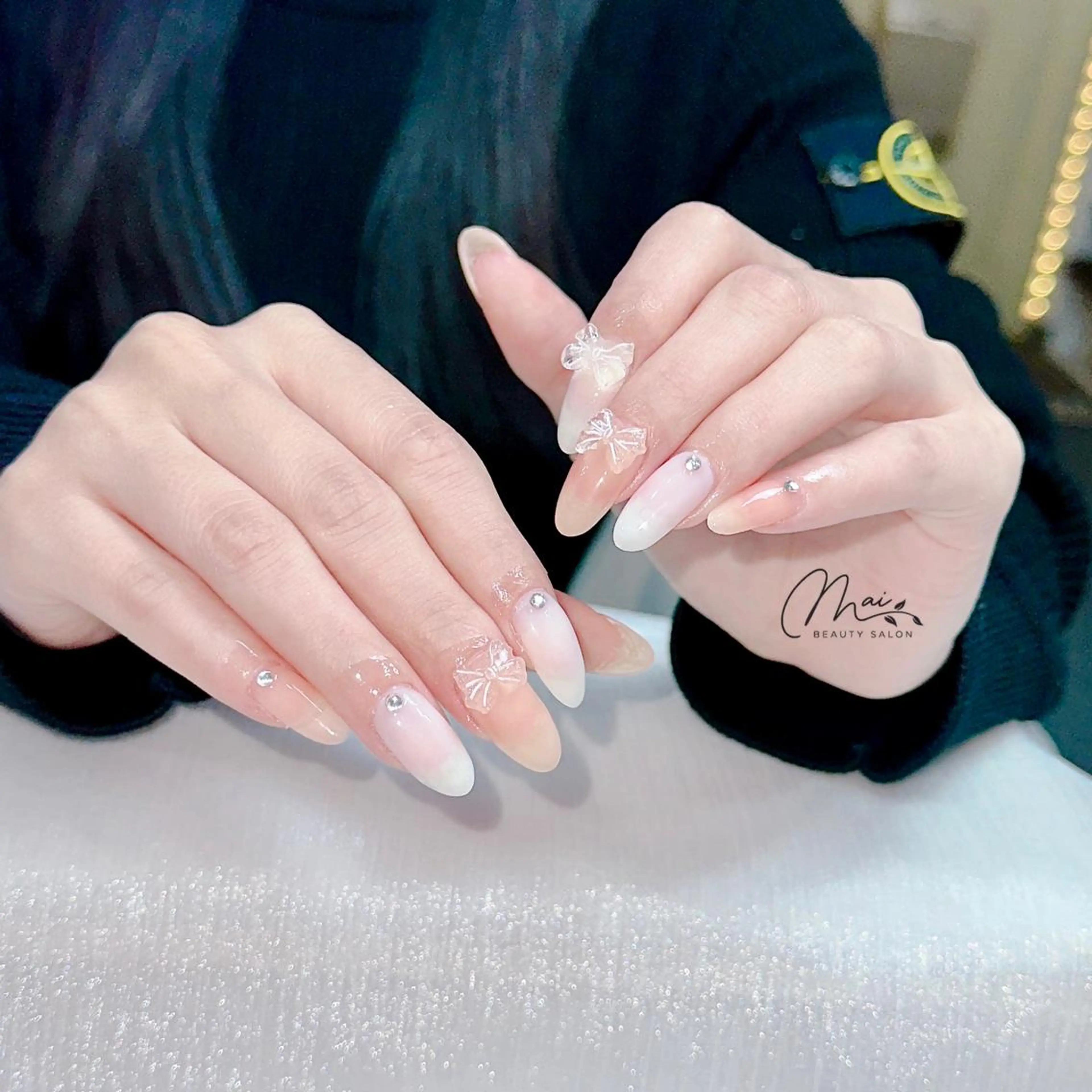 ネイル フットネイル ジェルネイル マグネットネイル パラジェル ワンホンネイル MaiBeauty DanHiのネイルデザイン